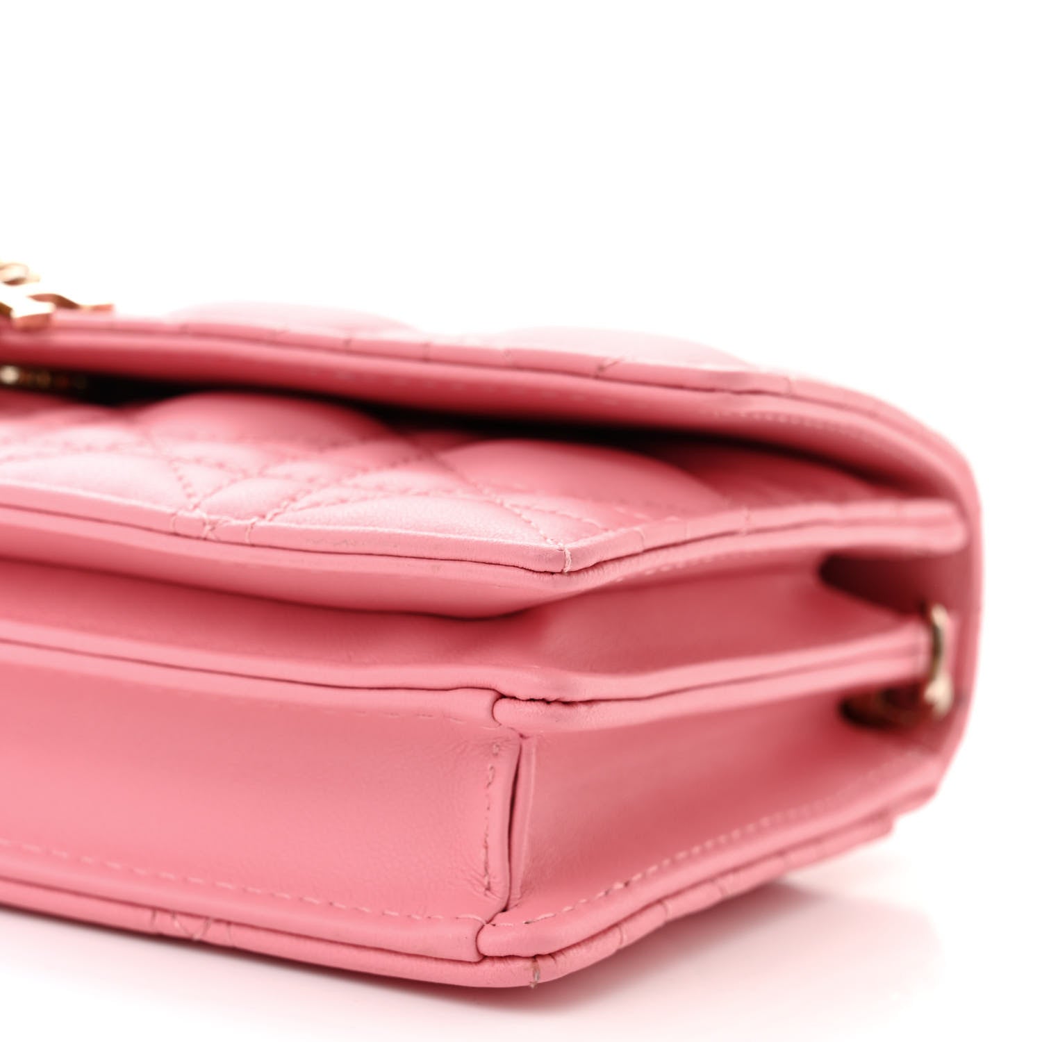 Christian Dior Lambskin Cannage Mini My Dior Bag Pink 9 of 9