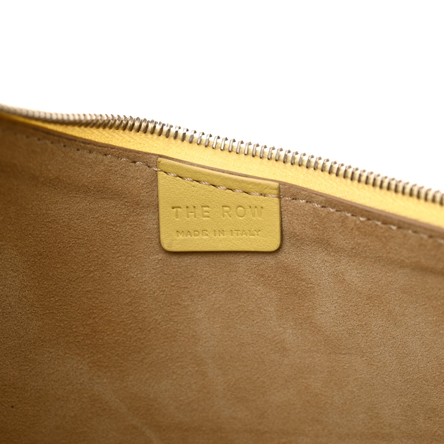 Smooth Calfskin Half Moon Shoulder Bag Yellow