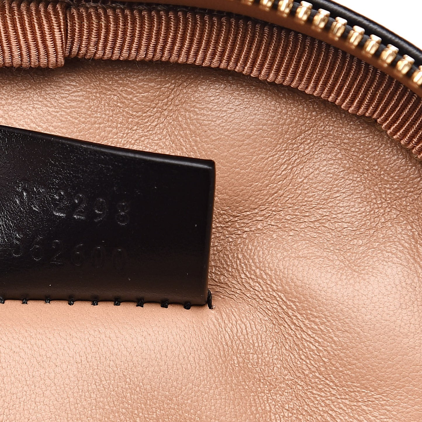 Calfskin Trapuntata Zumi Belt Bag Black