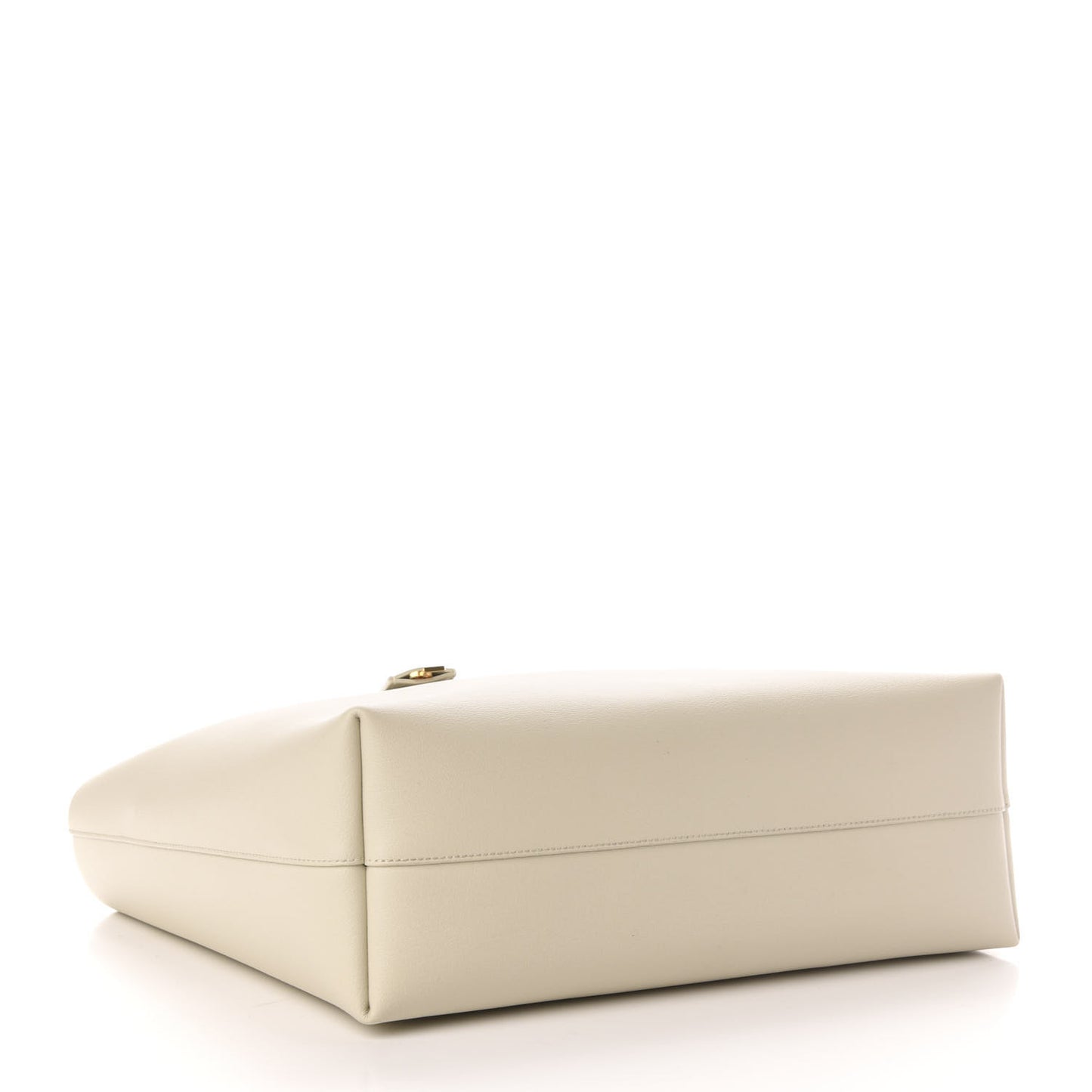 Calfskin Large Shopping Tote Porcellana