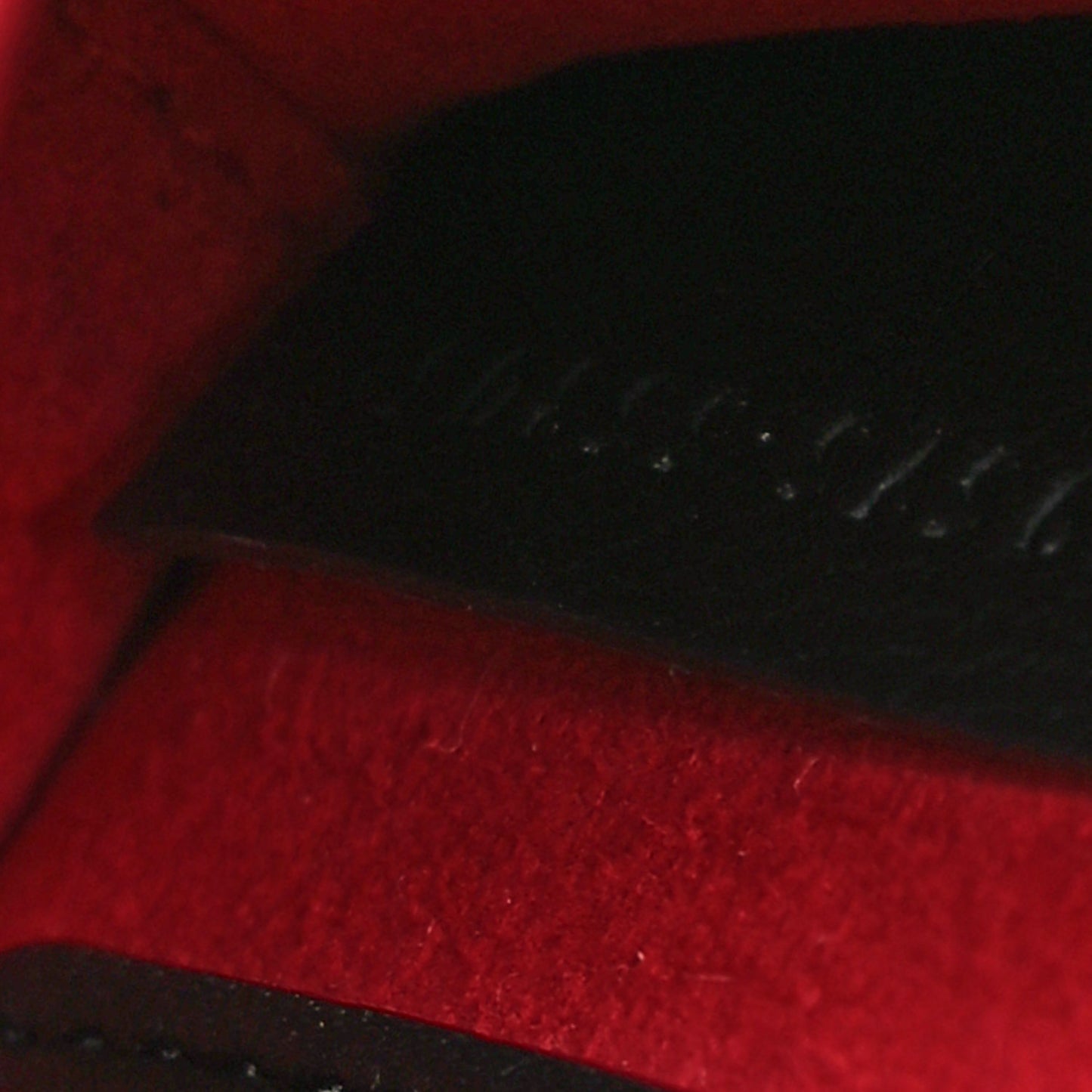 Lambskin Quilted Knuckle Shoulder Bag Black