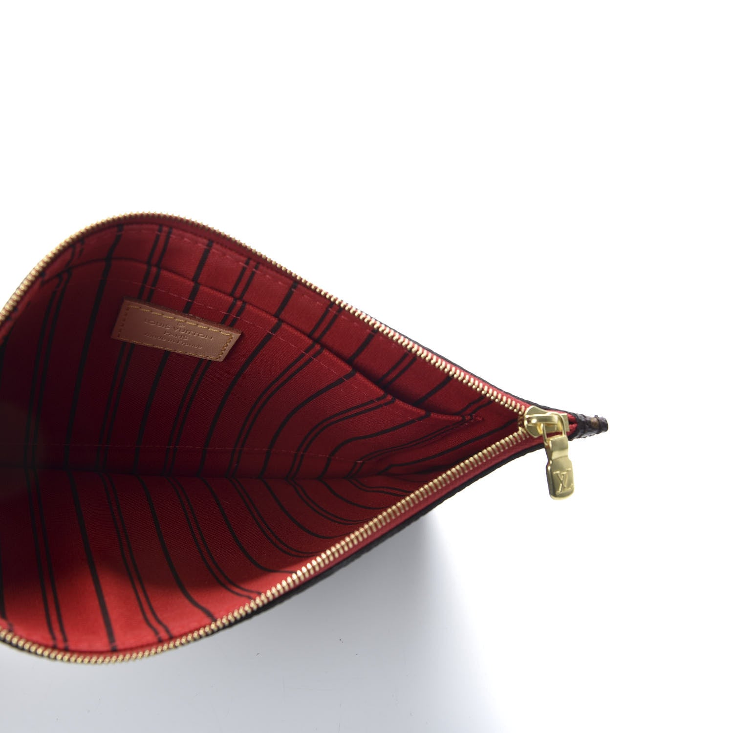 Louis Vuitton Monogram Neverfull MM GM Pochette Cherry 5 of 7