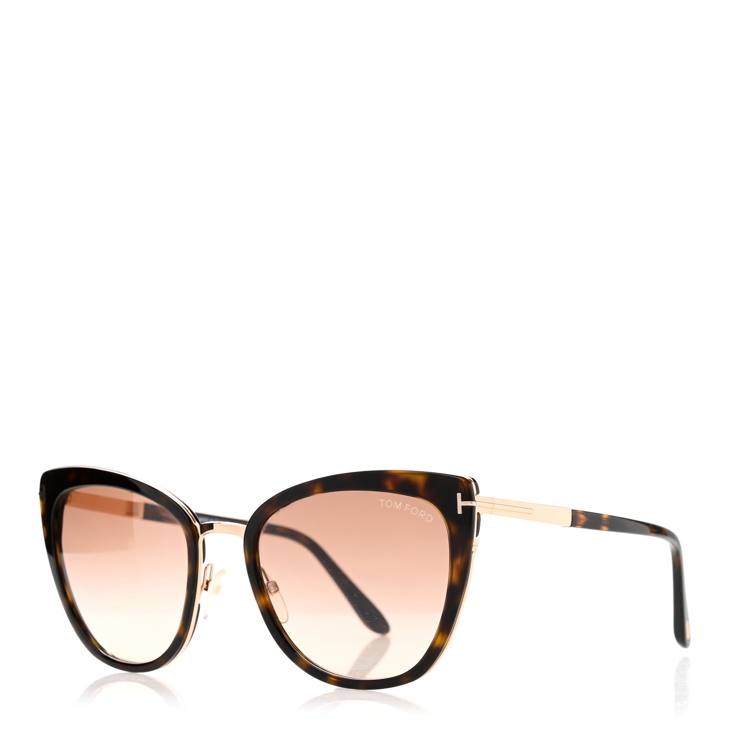 Tom Ford Acetate Simona TF717 Sunglasses Tortoise 1 of 7