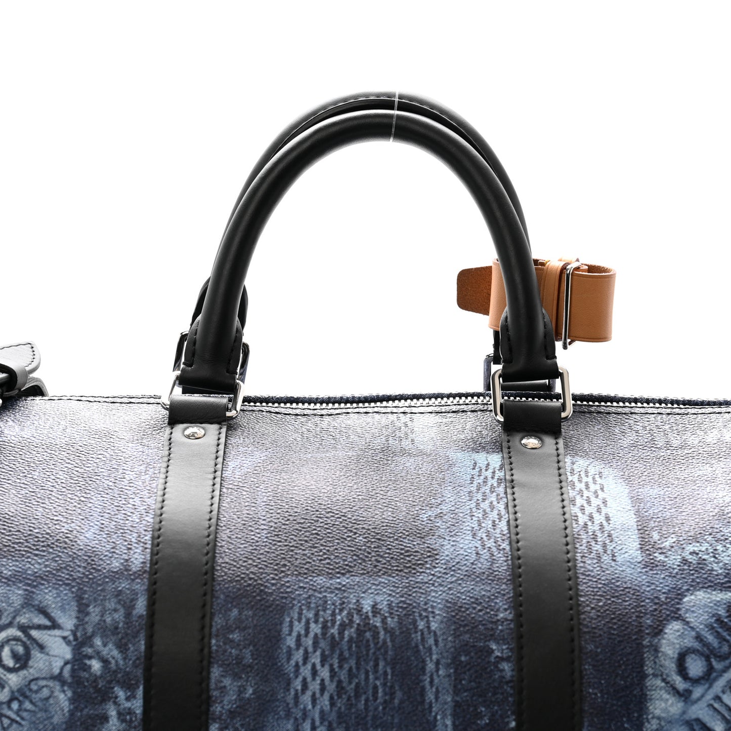 Damier Salt Keepall Bandouliere 50 Ocean Blue