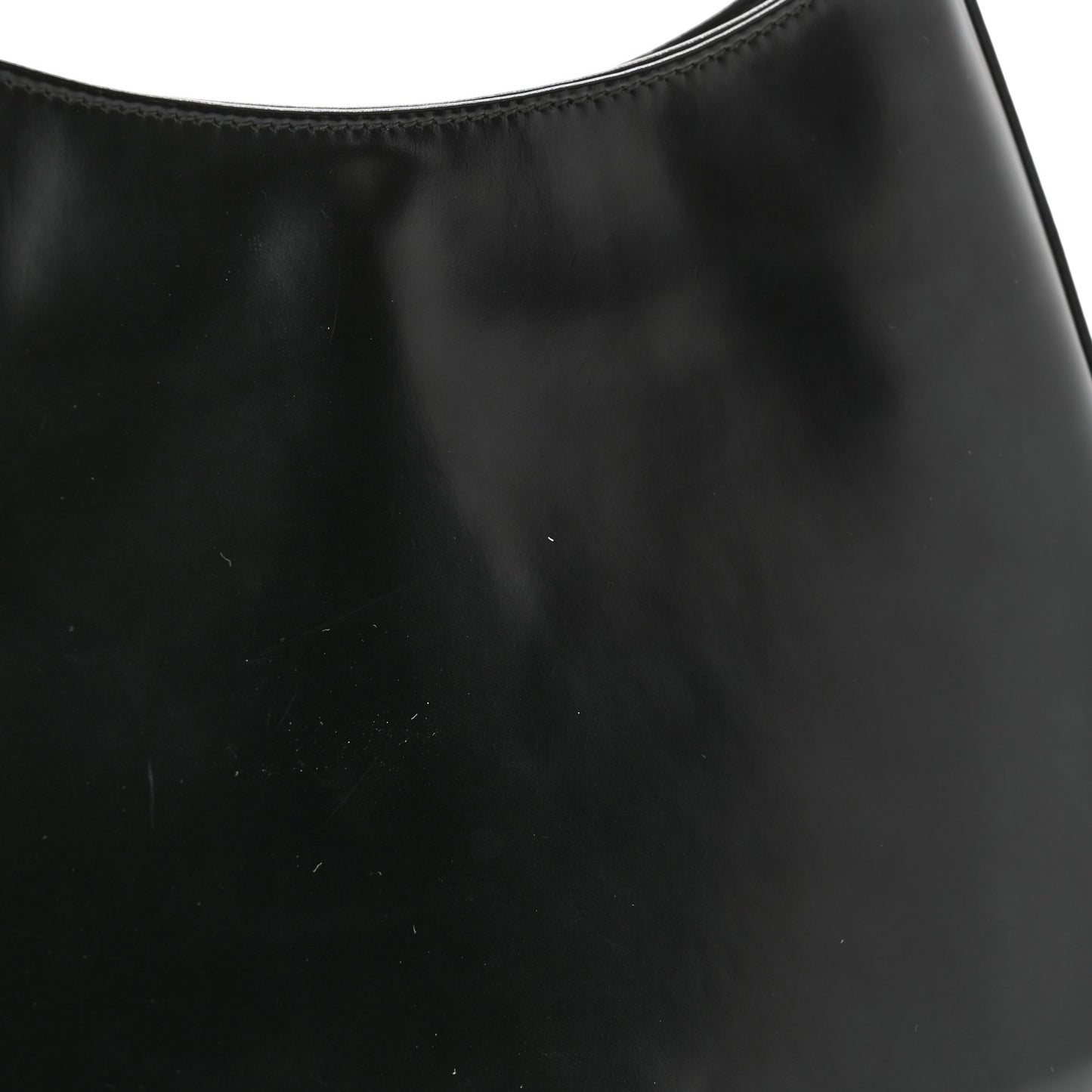 Spazzolato Cleo Shoulder Bag Black