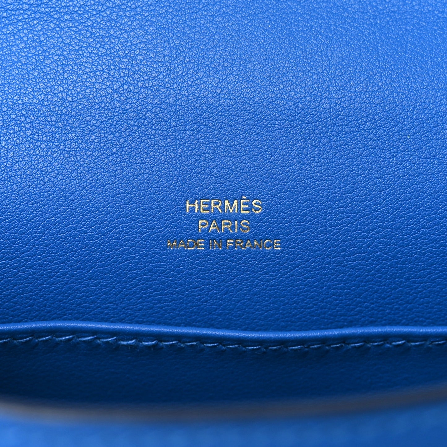 Swift Kelly Pochette Clutch Bleu Zellige