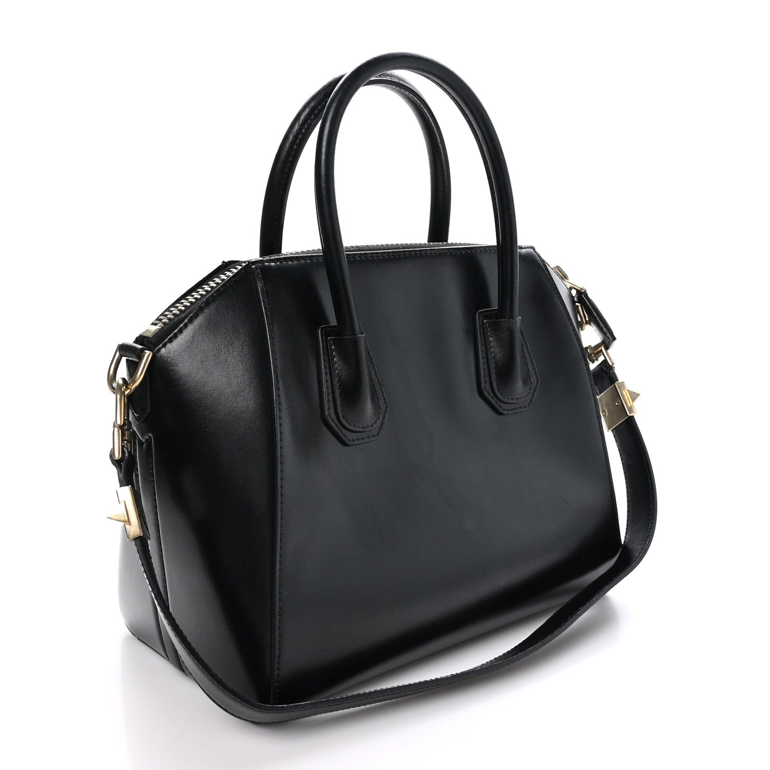 Givenchy Shiny Lord Calfskin Small Antigona Black 3 of 13