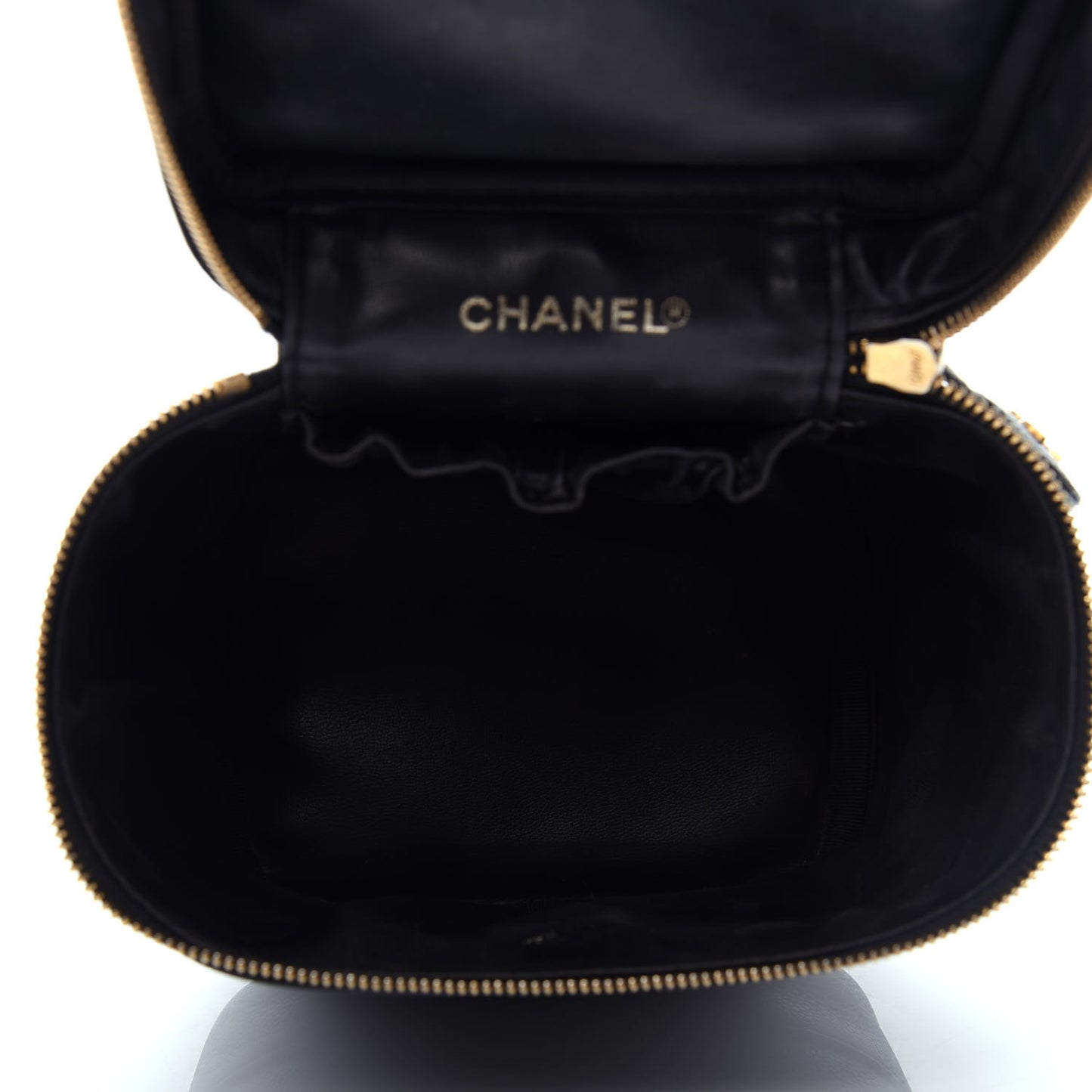 Caviar Cosmetic Vanity Bag Black
