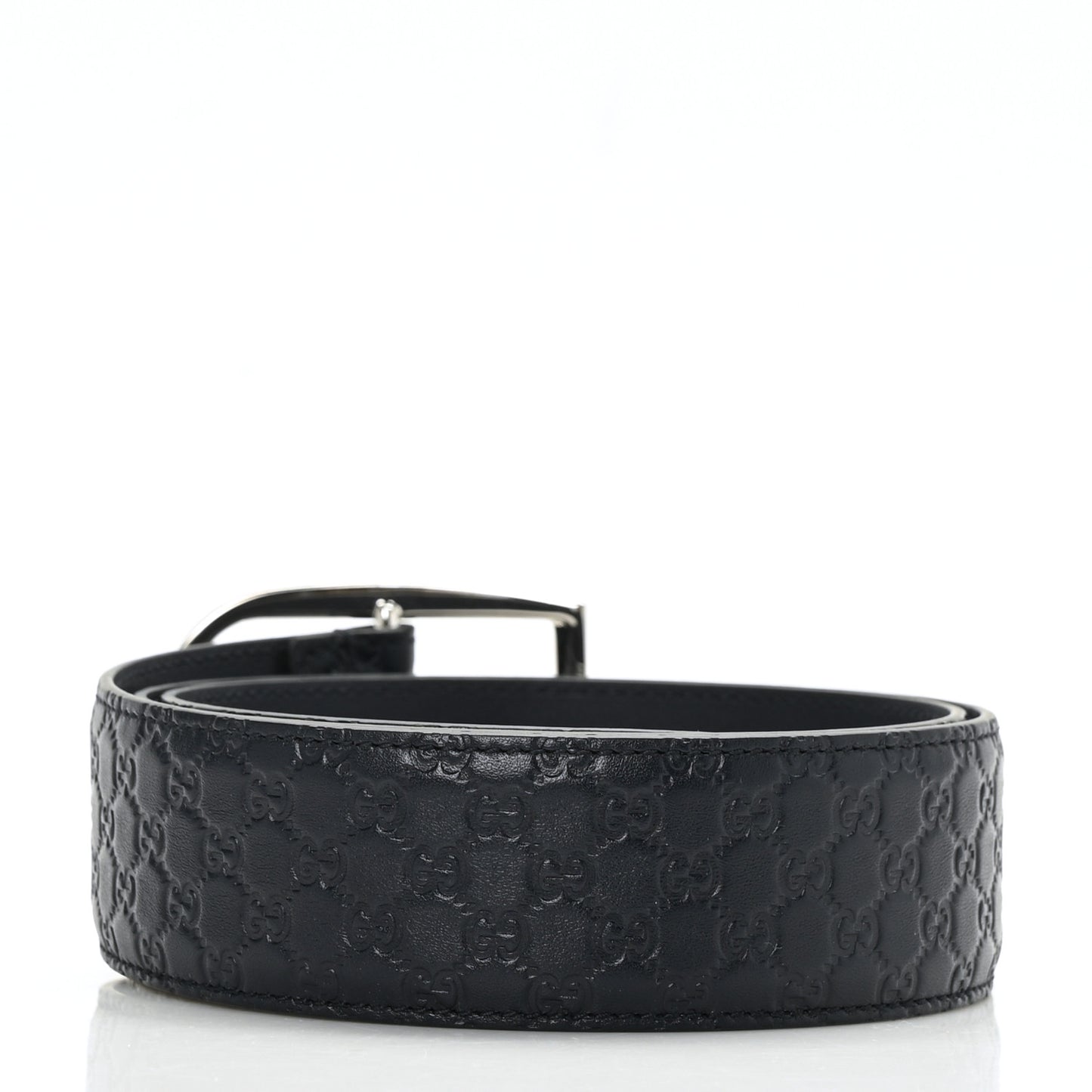 Soft Microguccissima 40mm Belt 80 32 Black