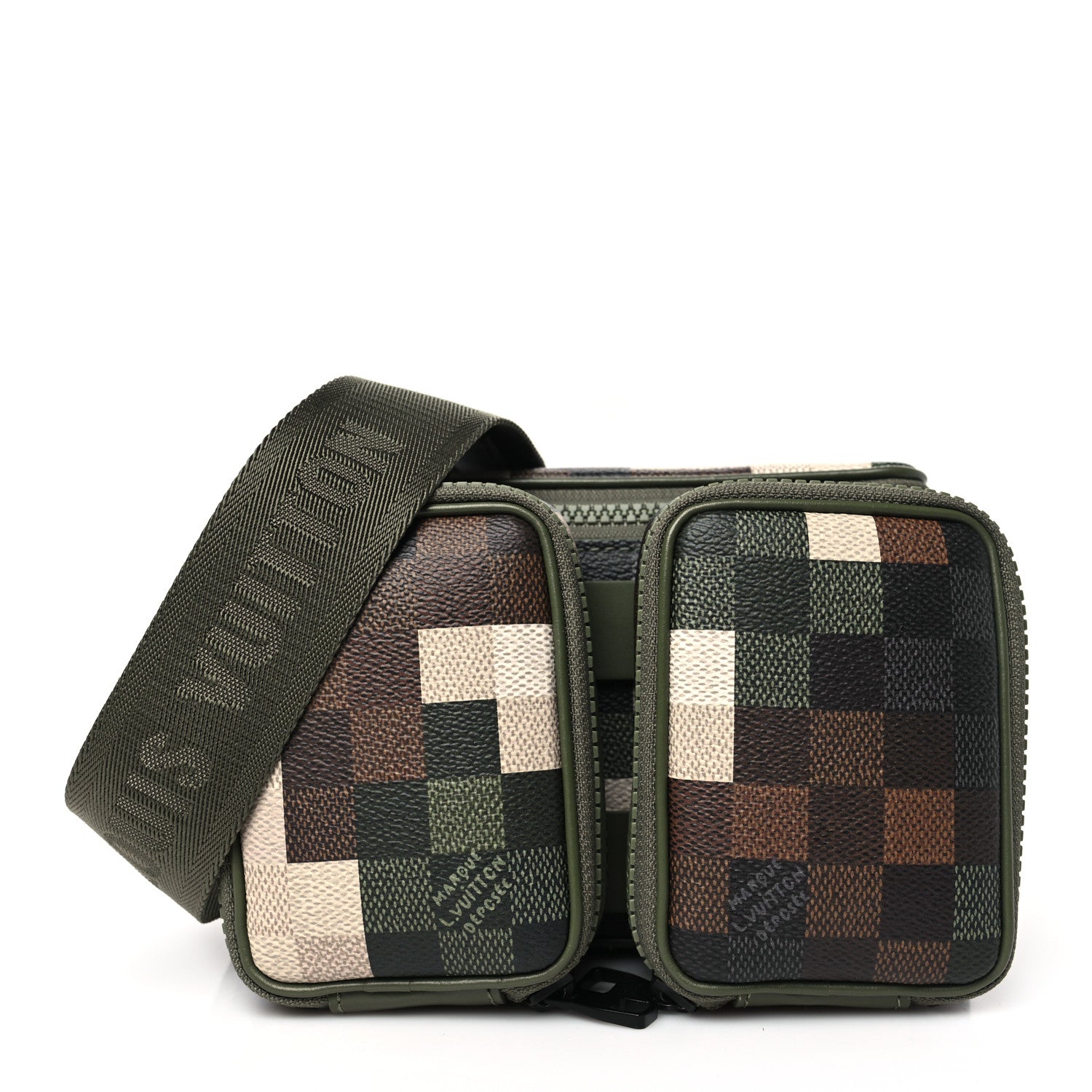 Louis Vuitton Damoflage LV Trail Wearable Wallet Green 1558290