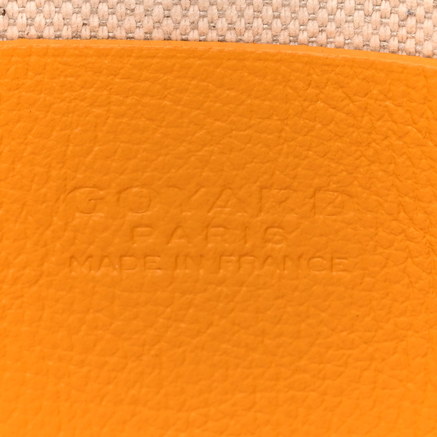 Goyard Goyardine Plumet Wallet Clutch Yellow 6 of 9