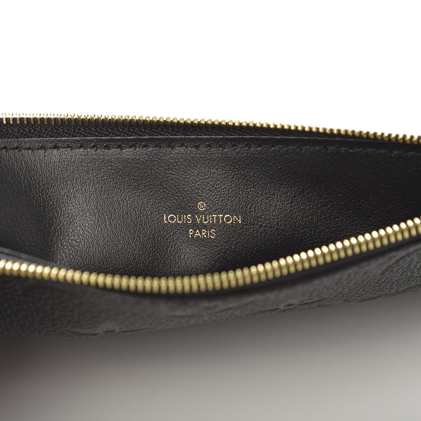 Empreinte Felicie Chain Wallet Zippered Insert Black