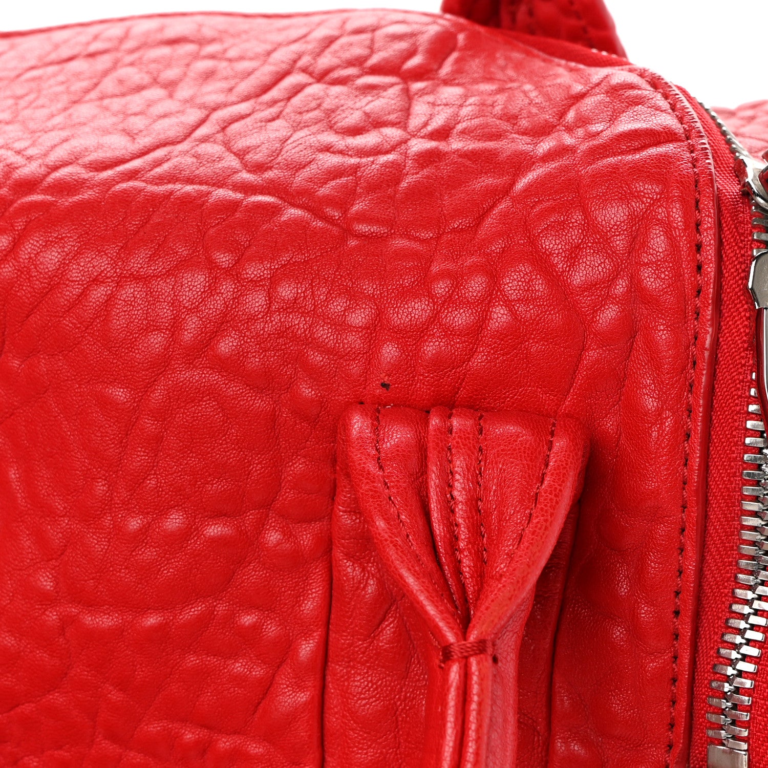 Alexander Wang Pebbled Lambskin Rockie Red 11 of 11