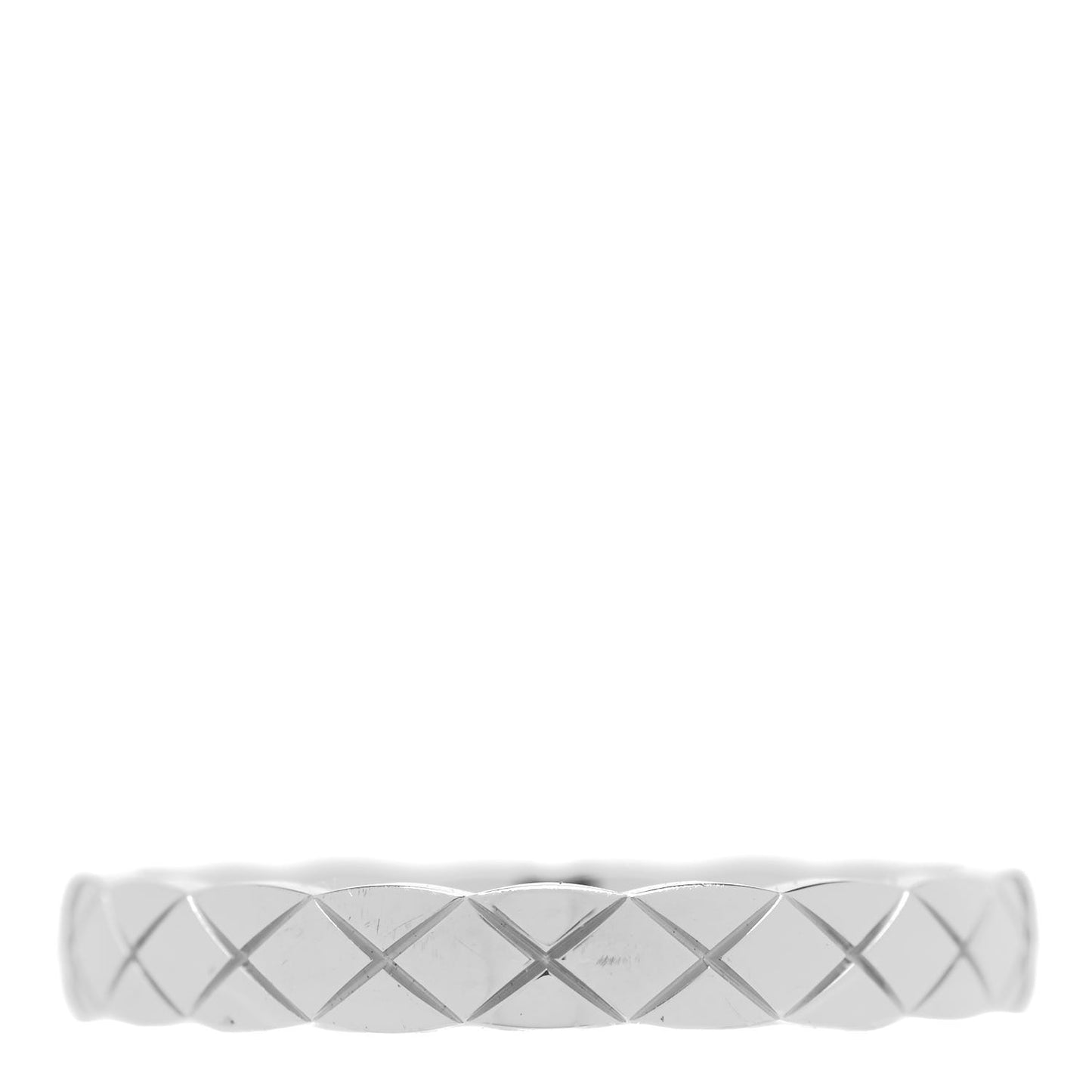 18K White Gold Mini Coco Crush Ring 57 8