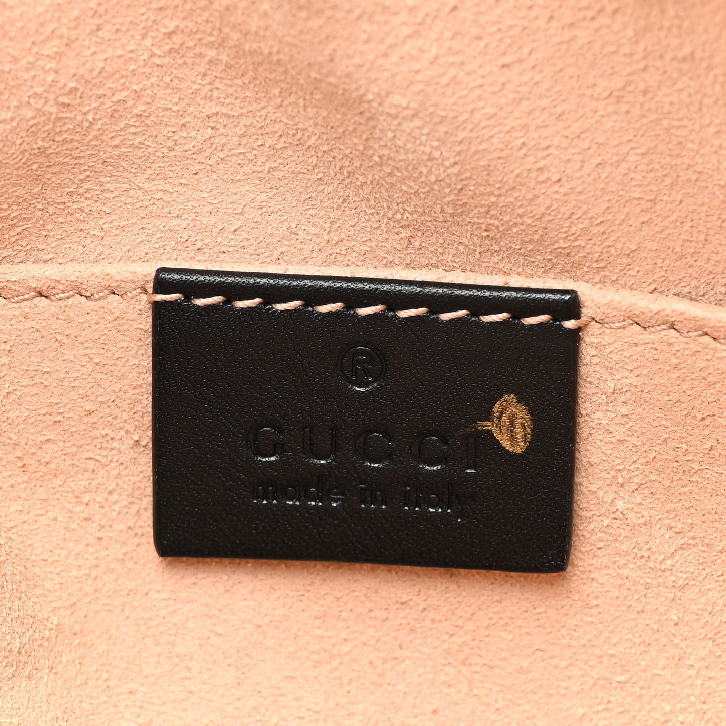 Calfskin Matelasse GG Marmont Belt Bag 85 34 Black