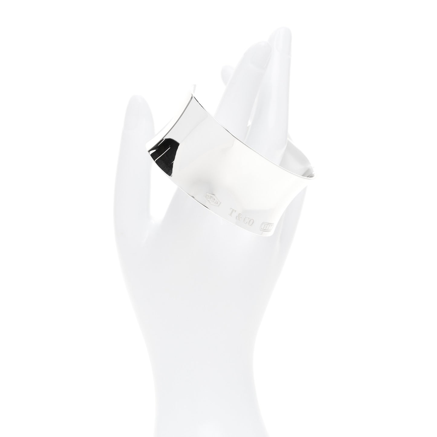 Sterling Silver Wide 1837 Cuff Bracelet