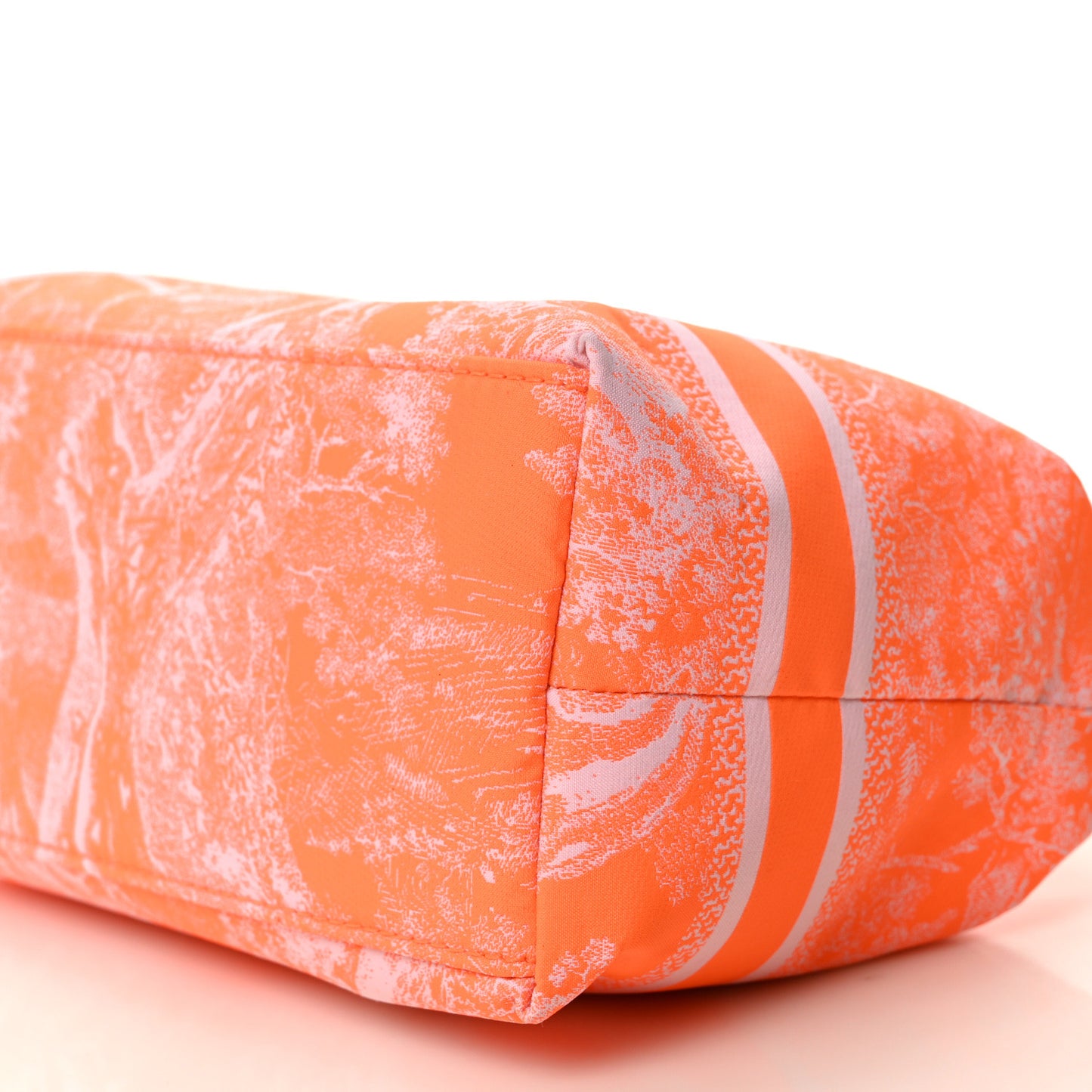 Technical Fabric Toile De Jouy DiorTravel Nomad Pouch Orange