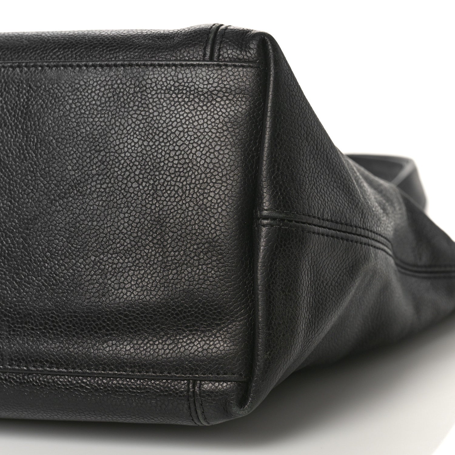 Chanel Caviar CC Tote Black 9 of 10