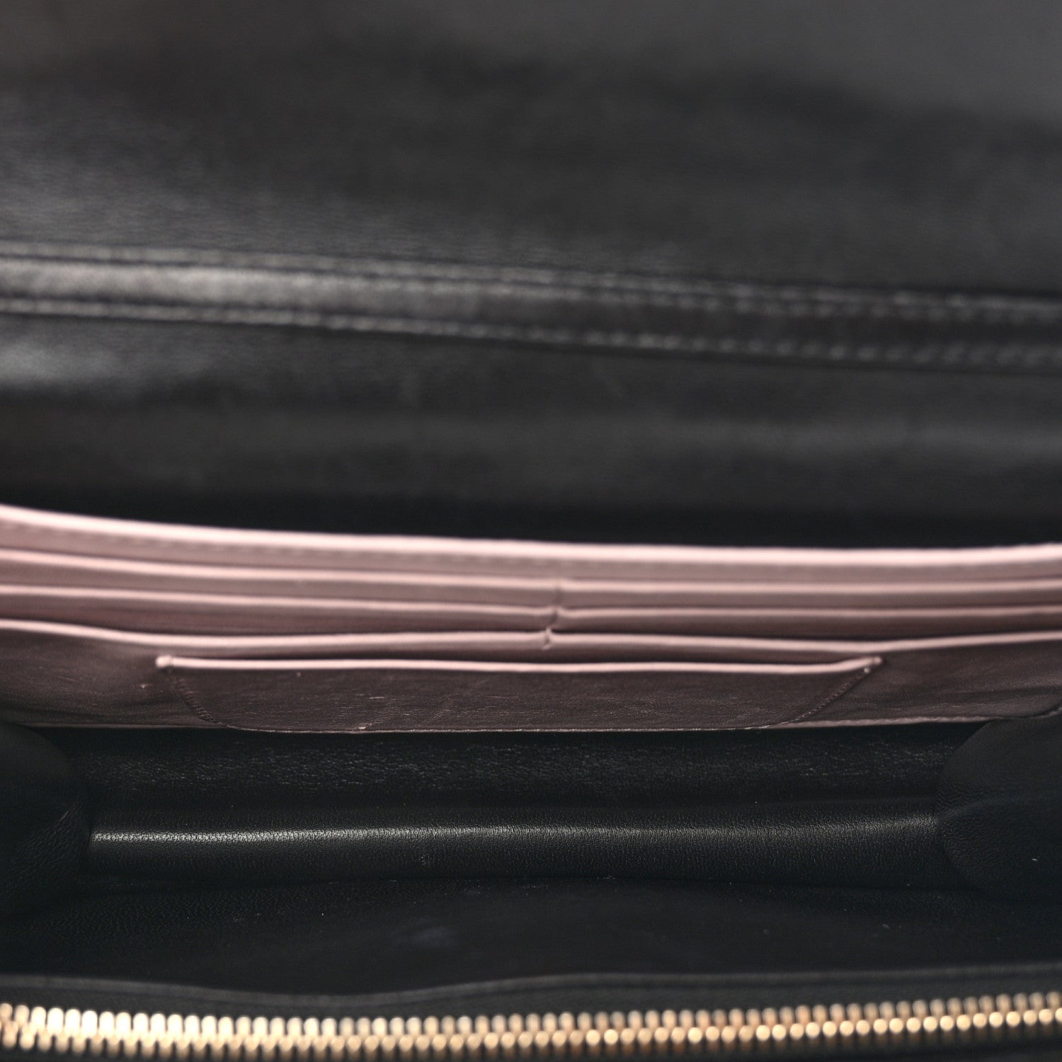 Christian Dior Lambskin Cannage Miss Dior Promenade Pouch Black 5 of 12