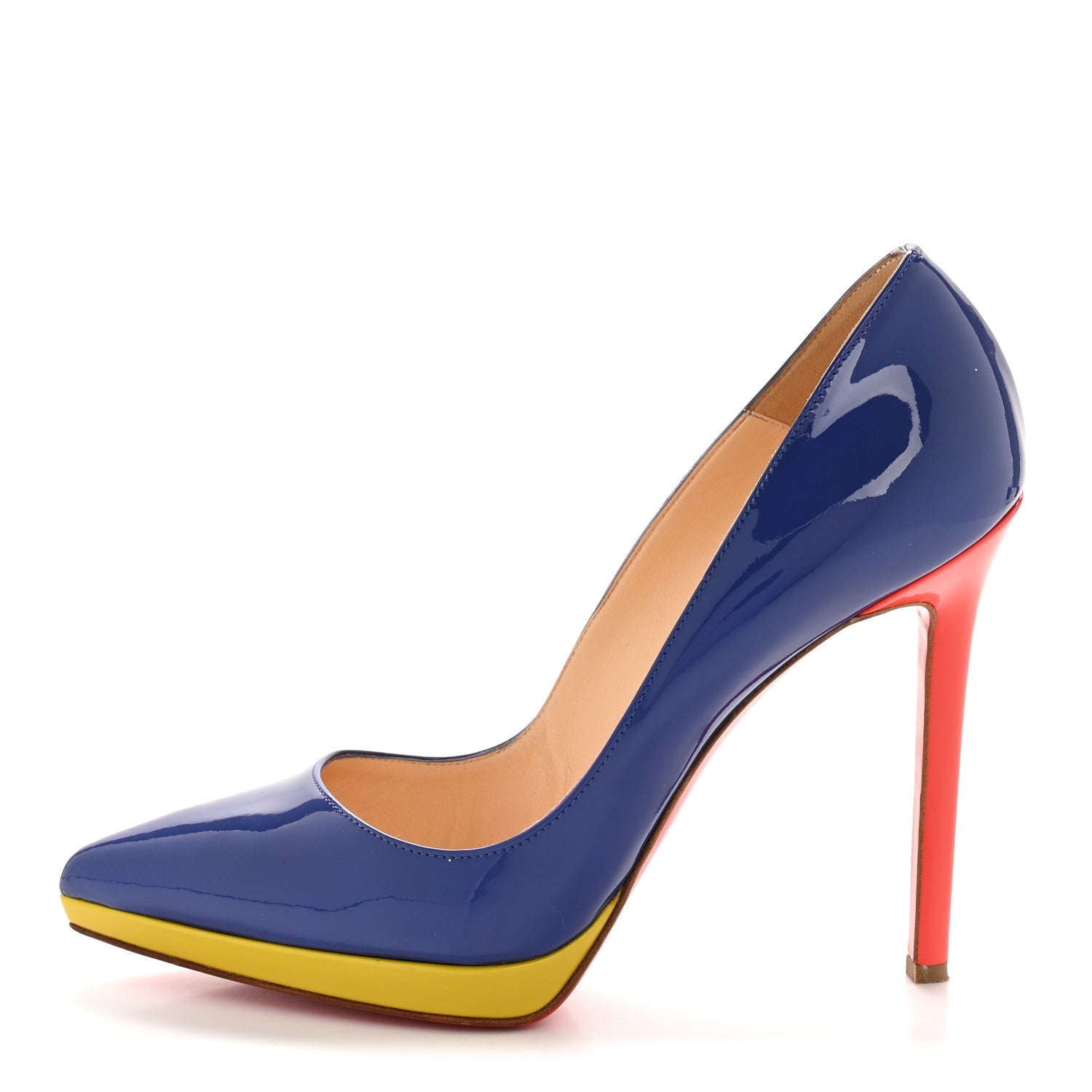 Christian Louboutin Patent Pigalle Plato 120 Pumps 38 Version