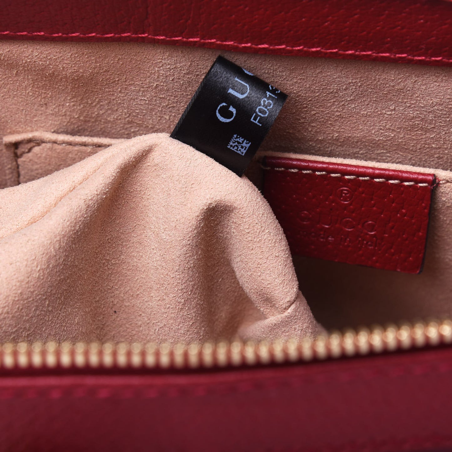 GG Supreme Monogram Flora Web Small Ophidia Tote Bag Red