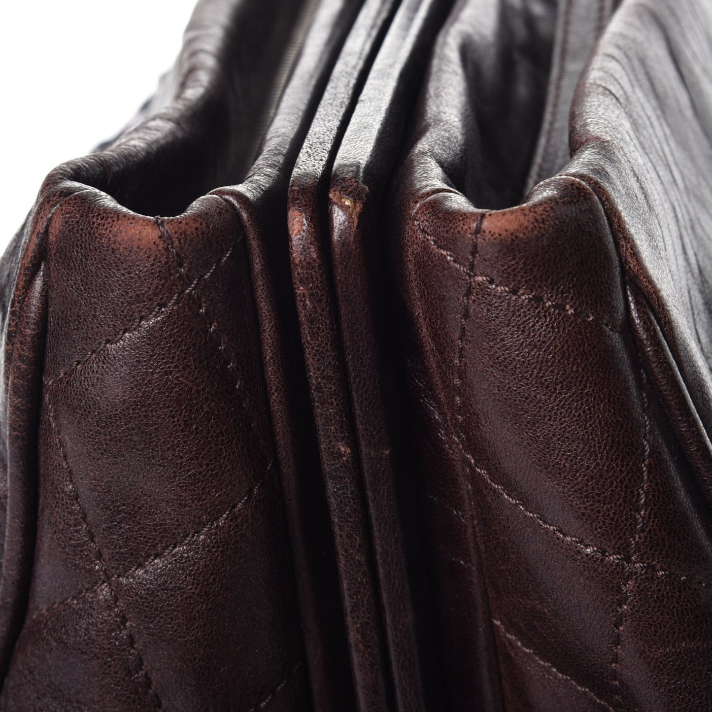 Calfskin Medium Perfect Day Tote Dark Brown