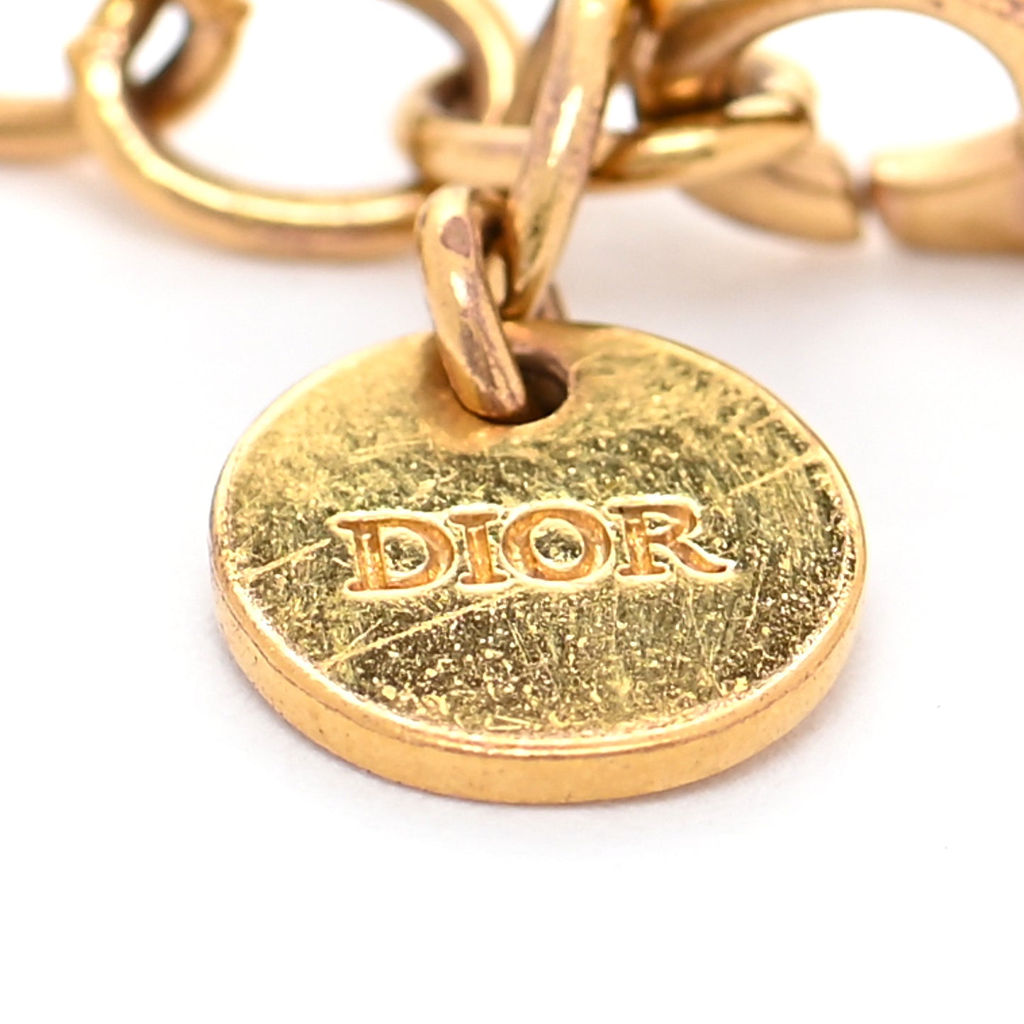 Metal Crystal Star CD Bracelet Gold