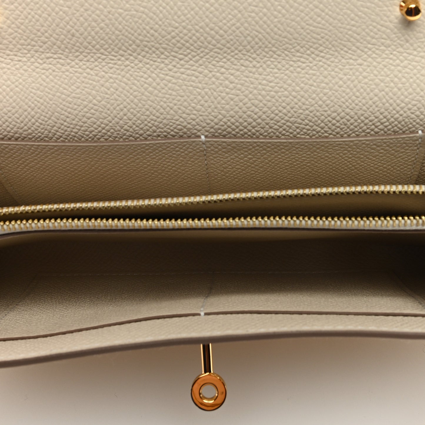 Epsom Kelly Wallet To Go Craie