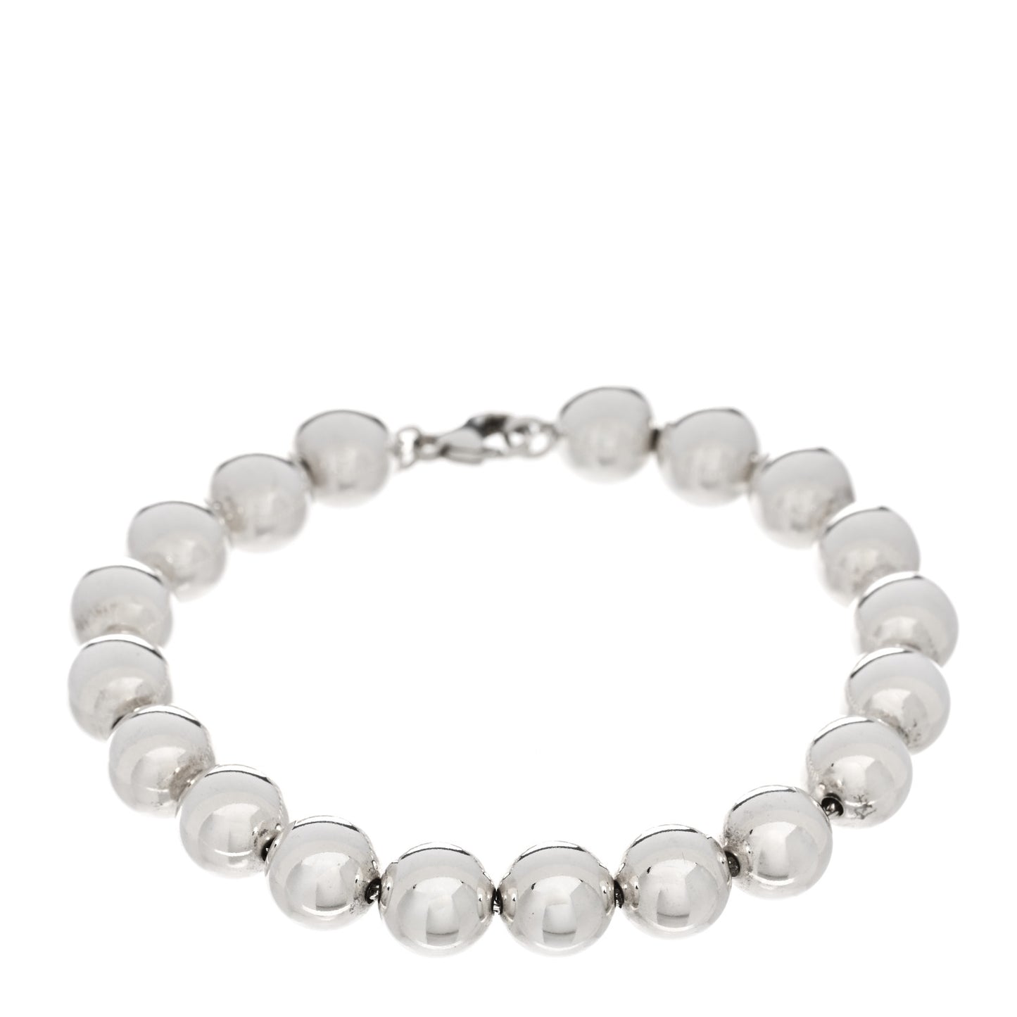 Sterling Silver 10mm Hardwear Ball Bracelet