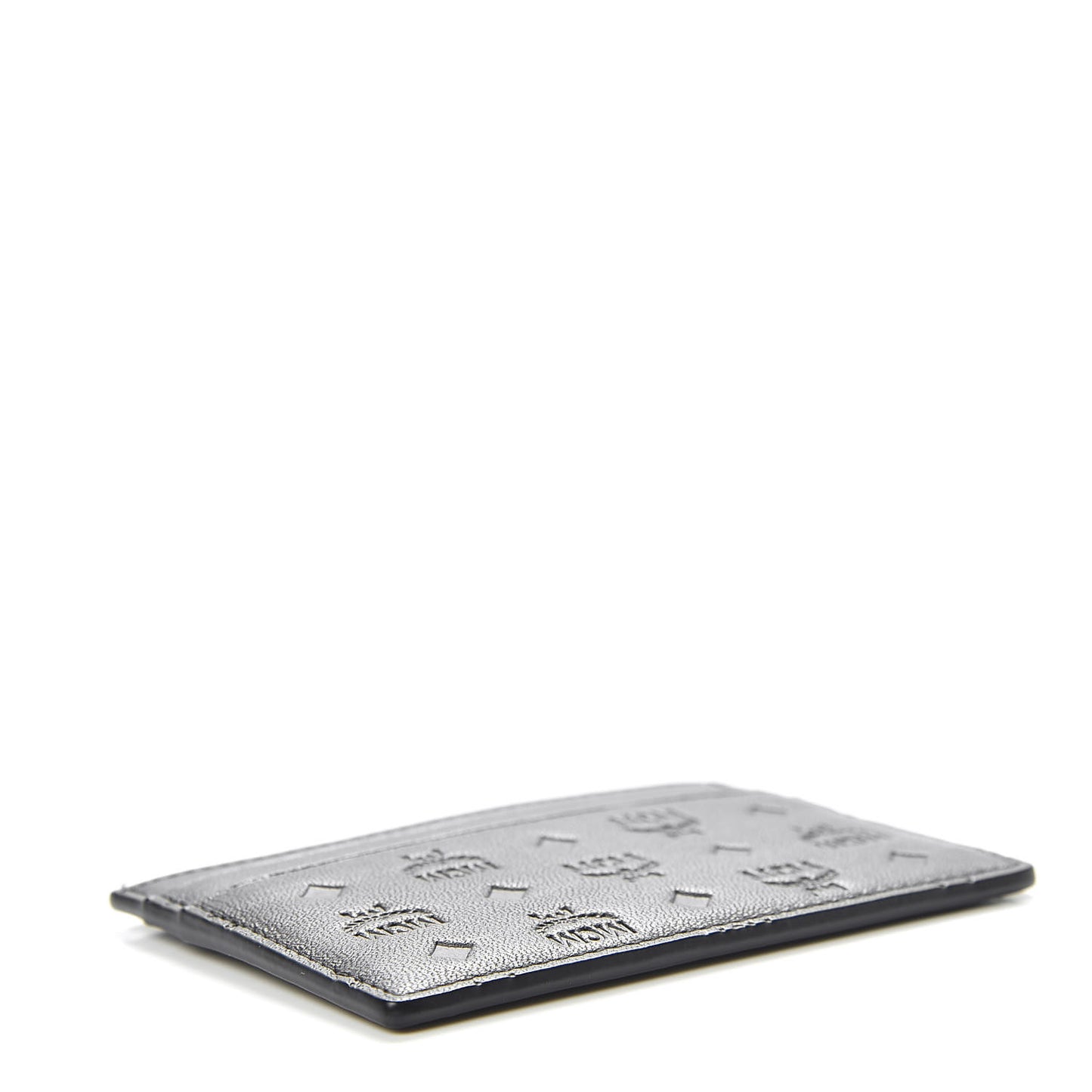 Calfskin Calfskin Ottomar Monogram Card Case Black