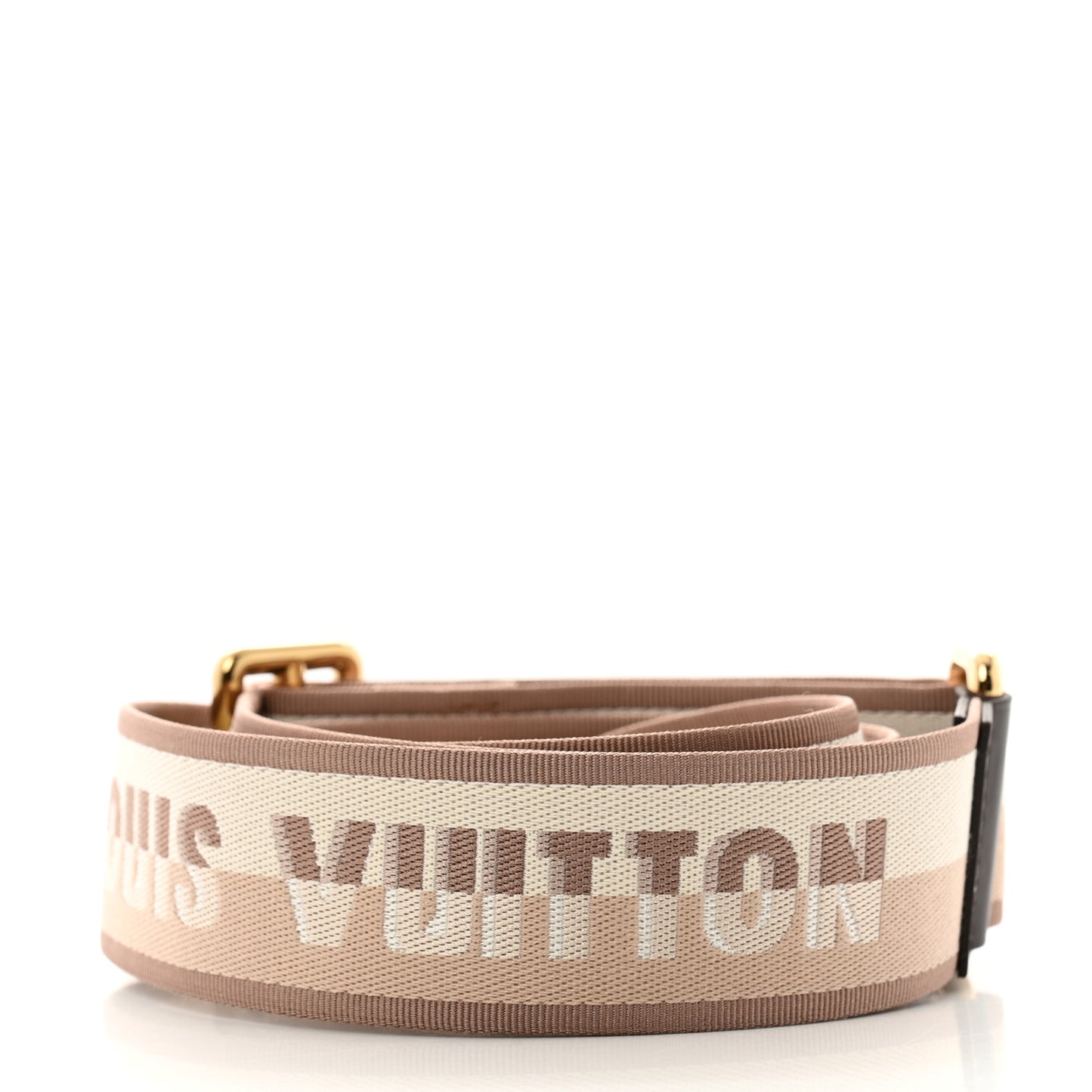 Jacquard Speedy Bandouliere 20 Shoulder Strap Beige Brown