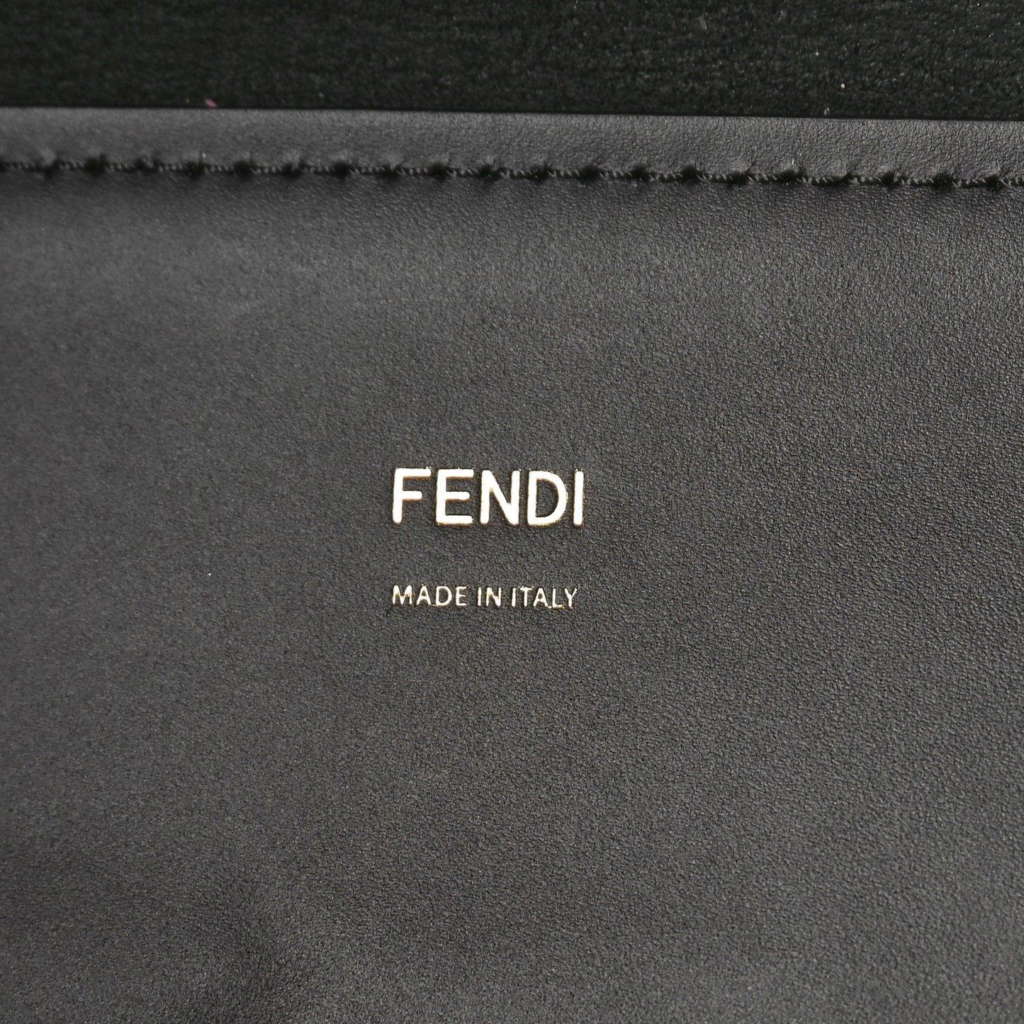 Vitello King Plexiglass Medium Fendi Sunshine Shopper Tote Black