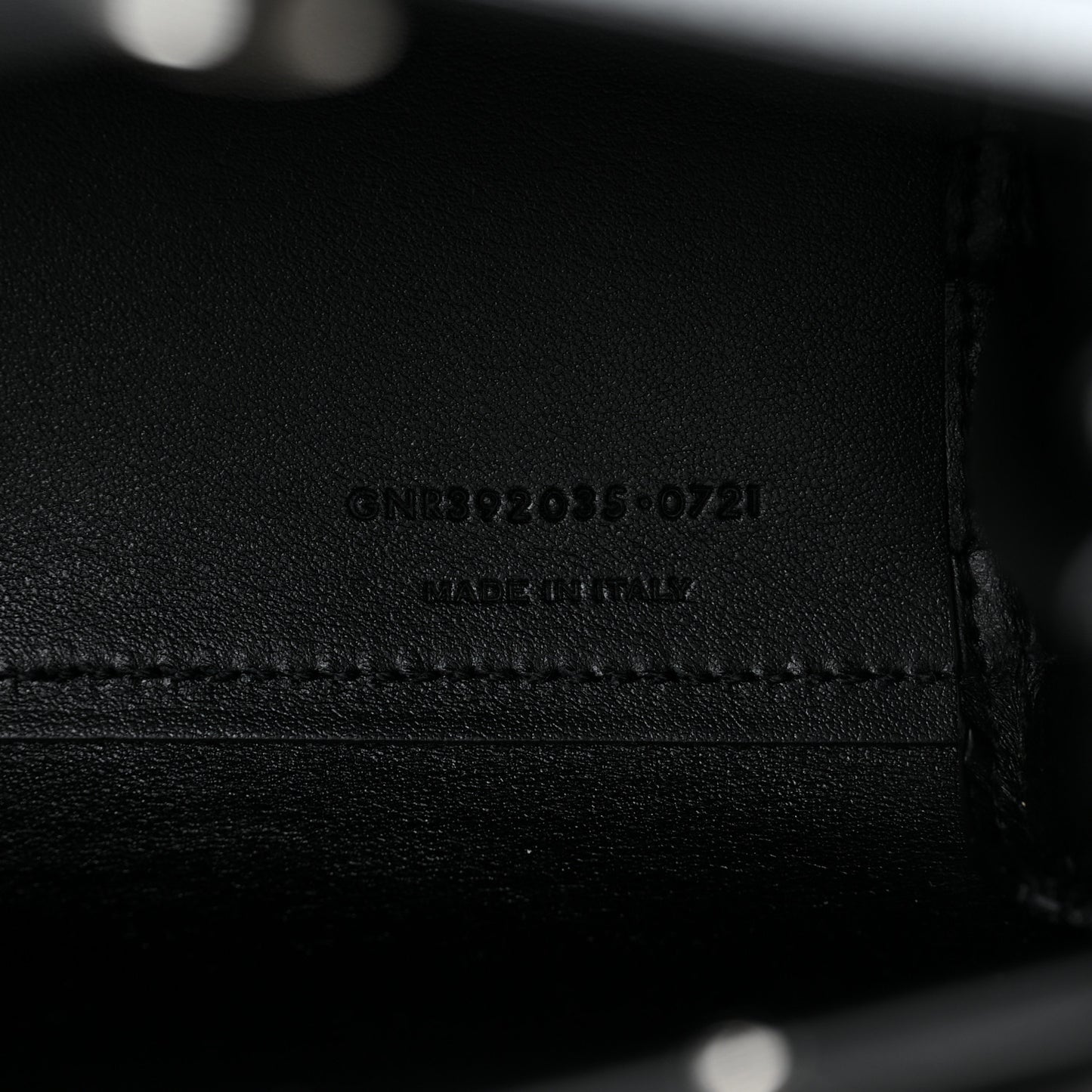 Grain De Poudre Nano Sac De Jour Black