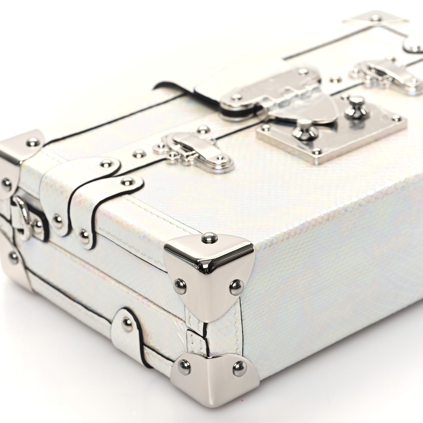 Karung Petite Malle White Petrol