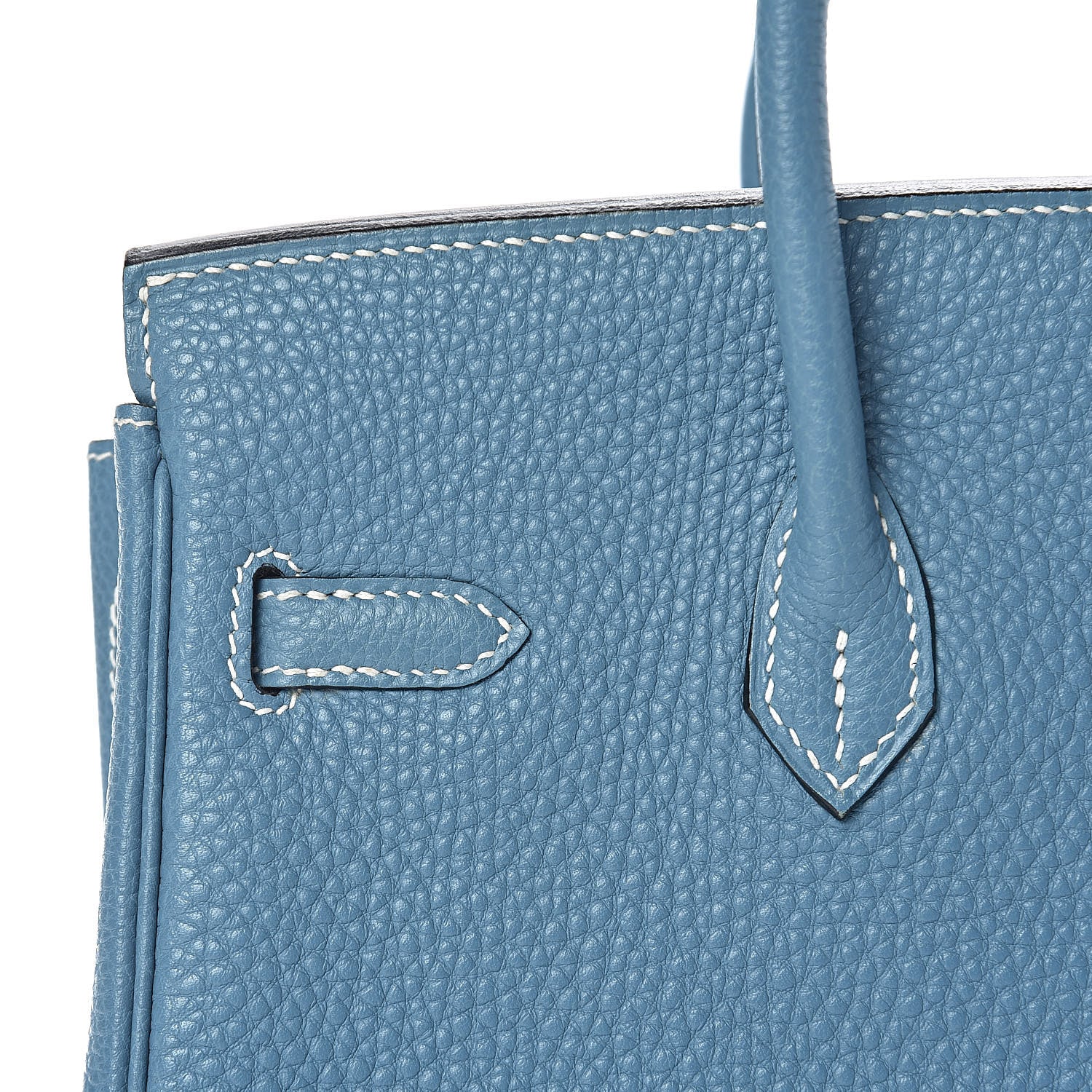 Hermes Togo Birkin 25 Blue Jean 31 of 36