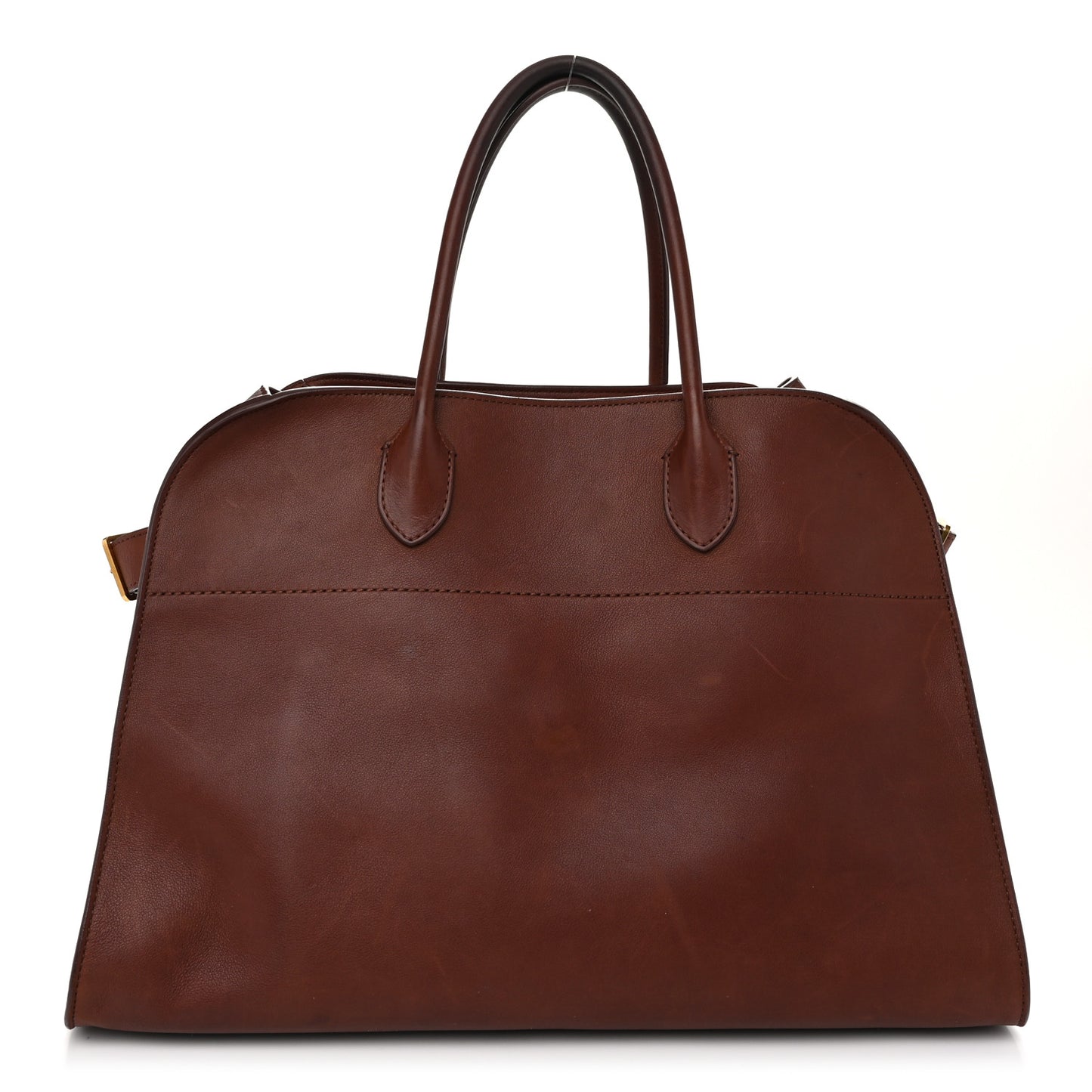 Polished Saddle Calfskin Soft Margaux 15 New Burgundy