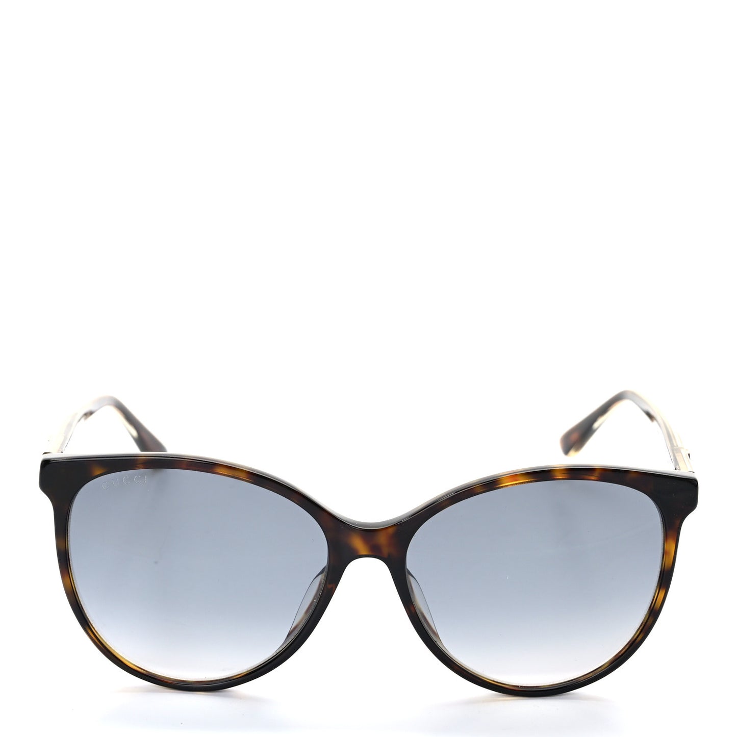 Round Eye GG Web Sunglasses Tortoise