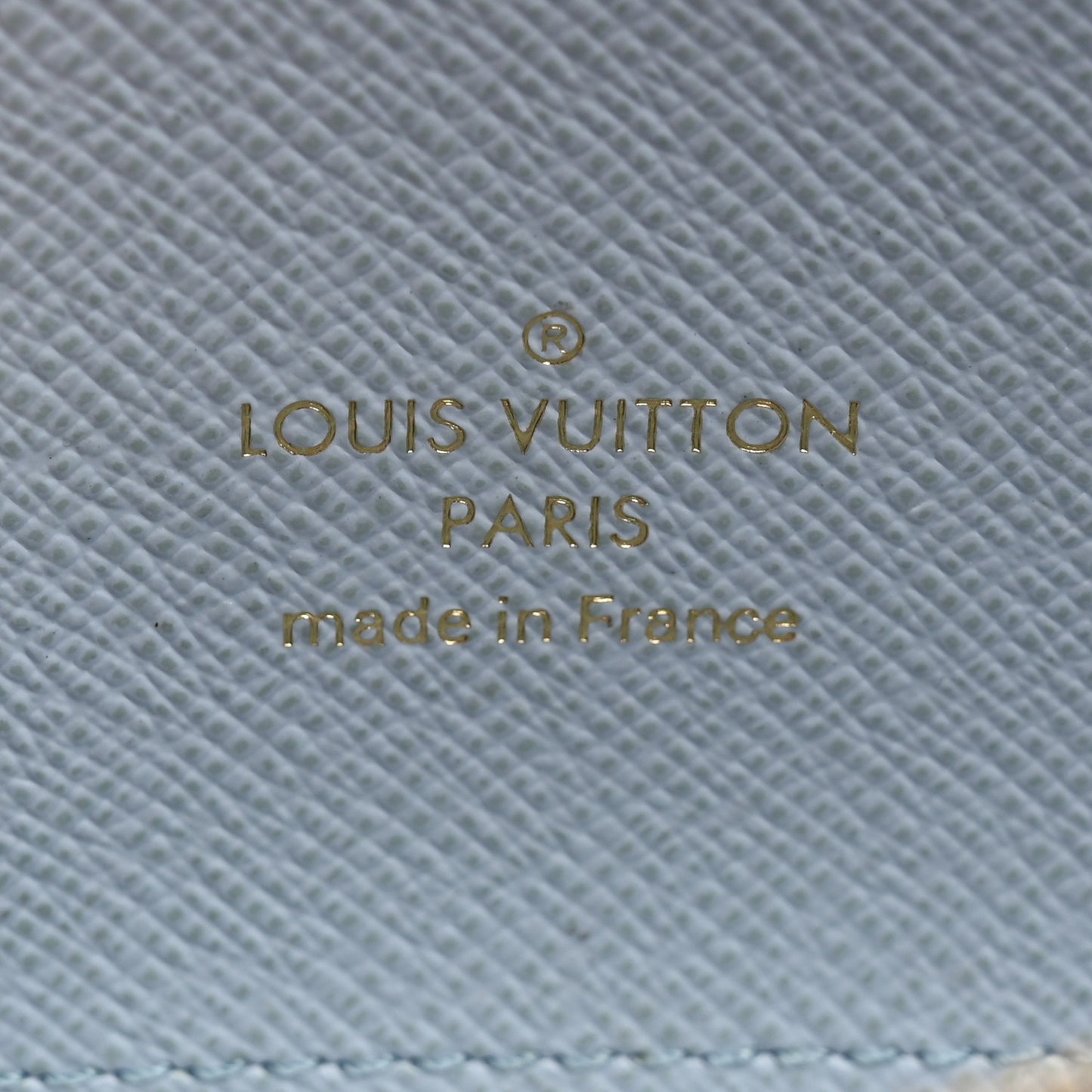 Monogram Noa Key Holder Olympe Blue