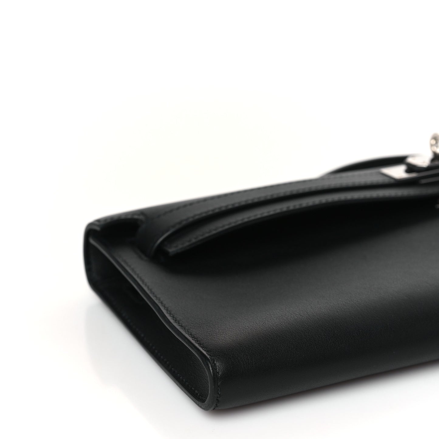Swift Kelly Cut Clutch Pochette Black