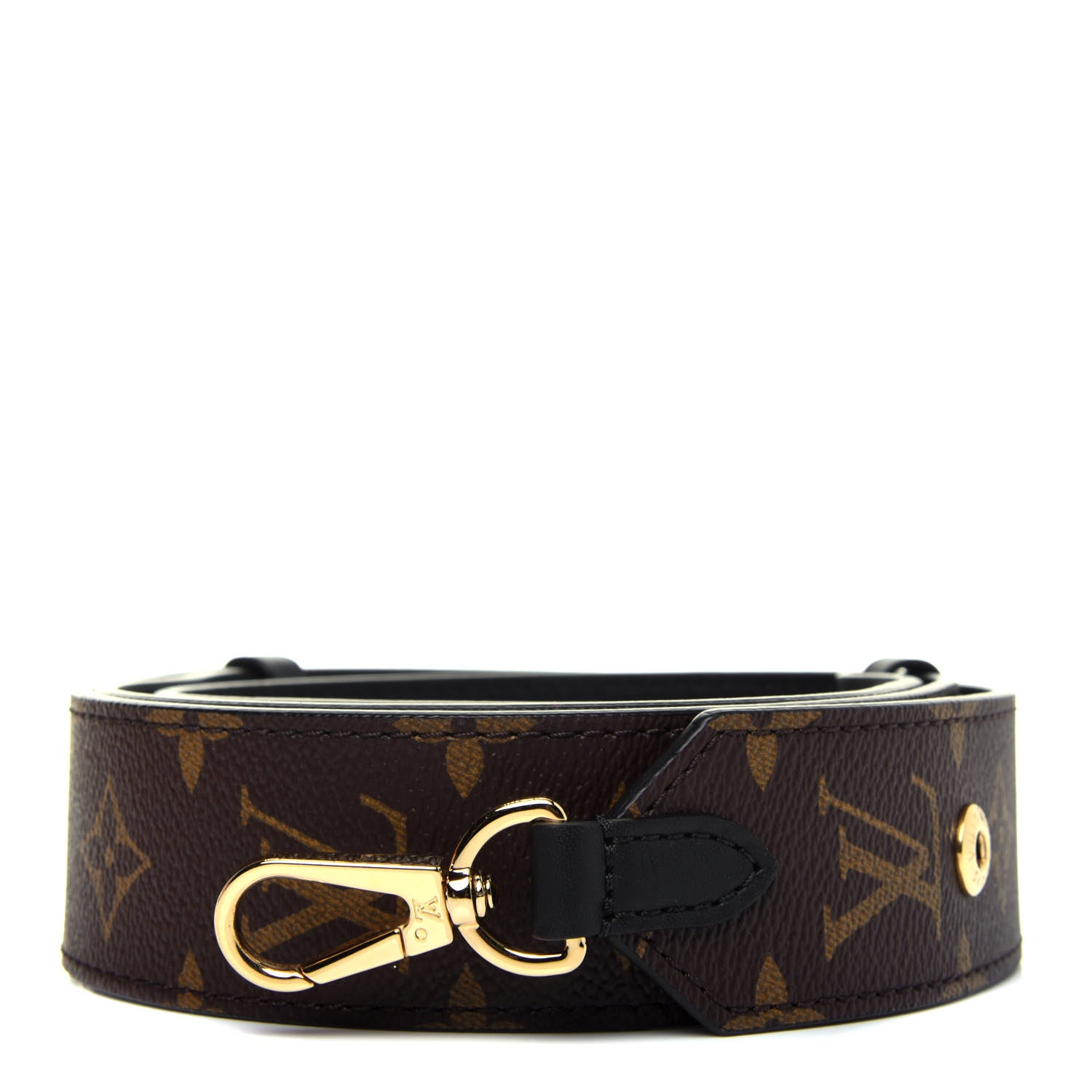 Louis Vuitton Monogram Adjustable Bandouliere Shoulder Strap Black 1 of 6
