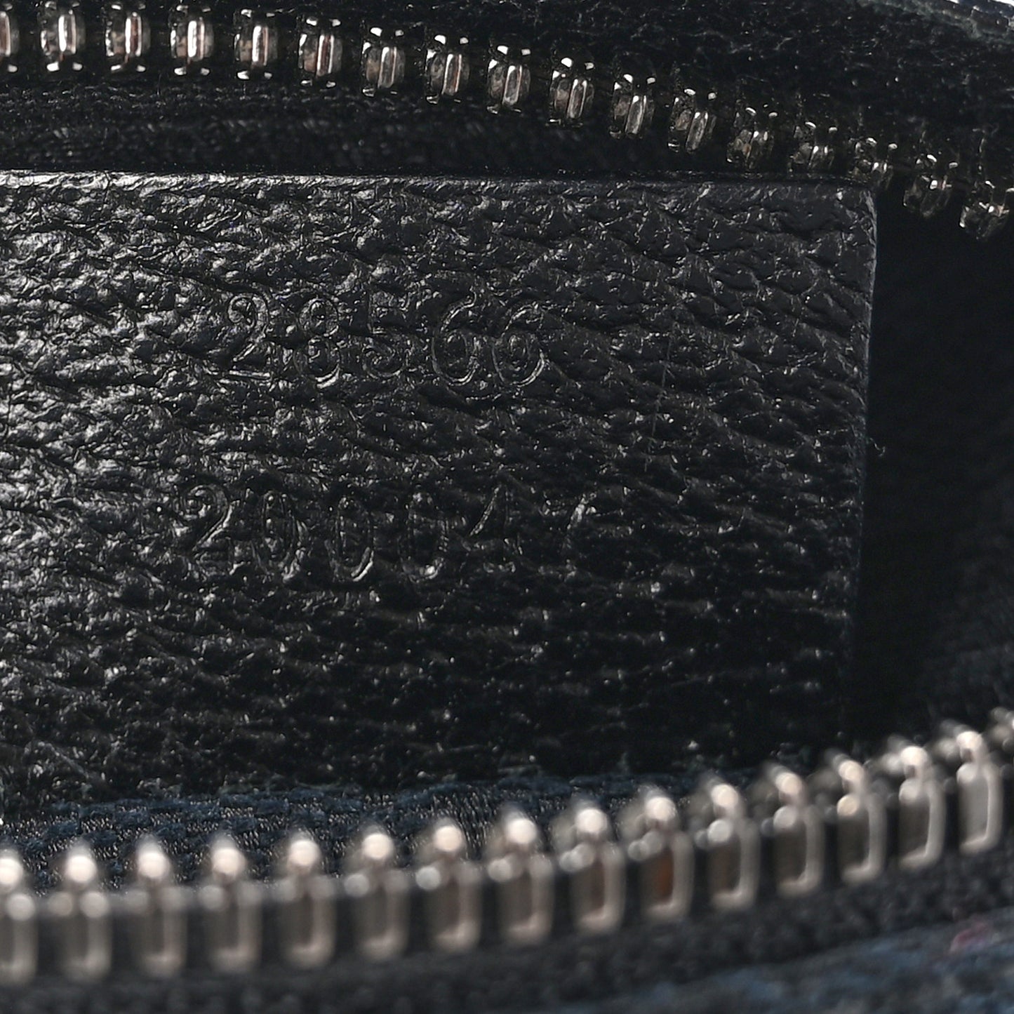 GG Monogram Double Pocket Belt Bag Black