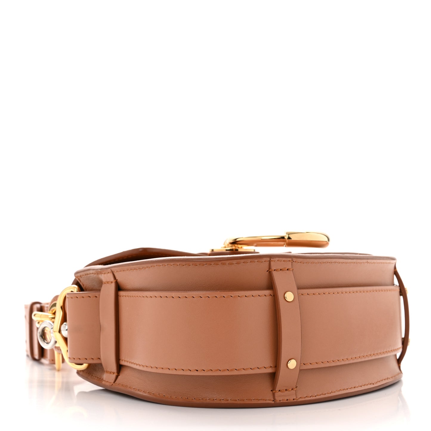 Calfskin Small Tess Bag Muted Brown