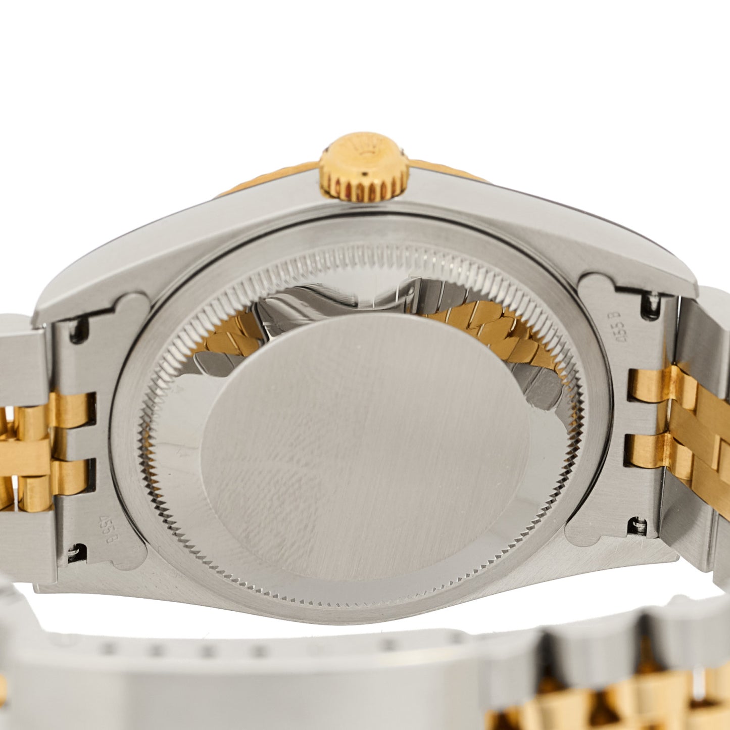 Stainless Steel 18K Yellow Gold 36mm Oyster Perpetual Datejust Watch Champagne 16233