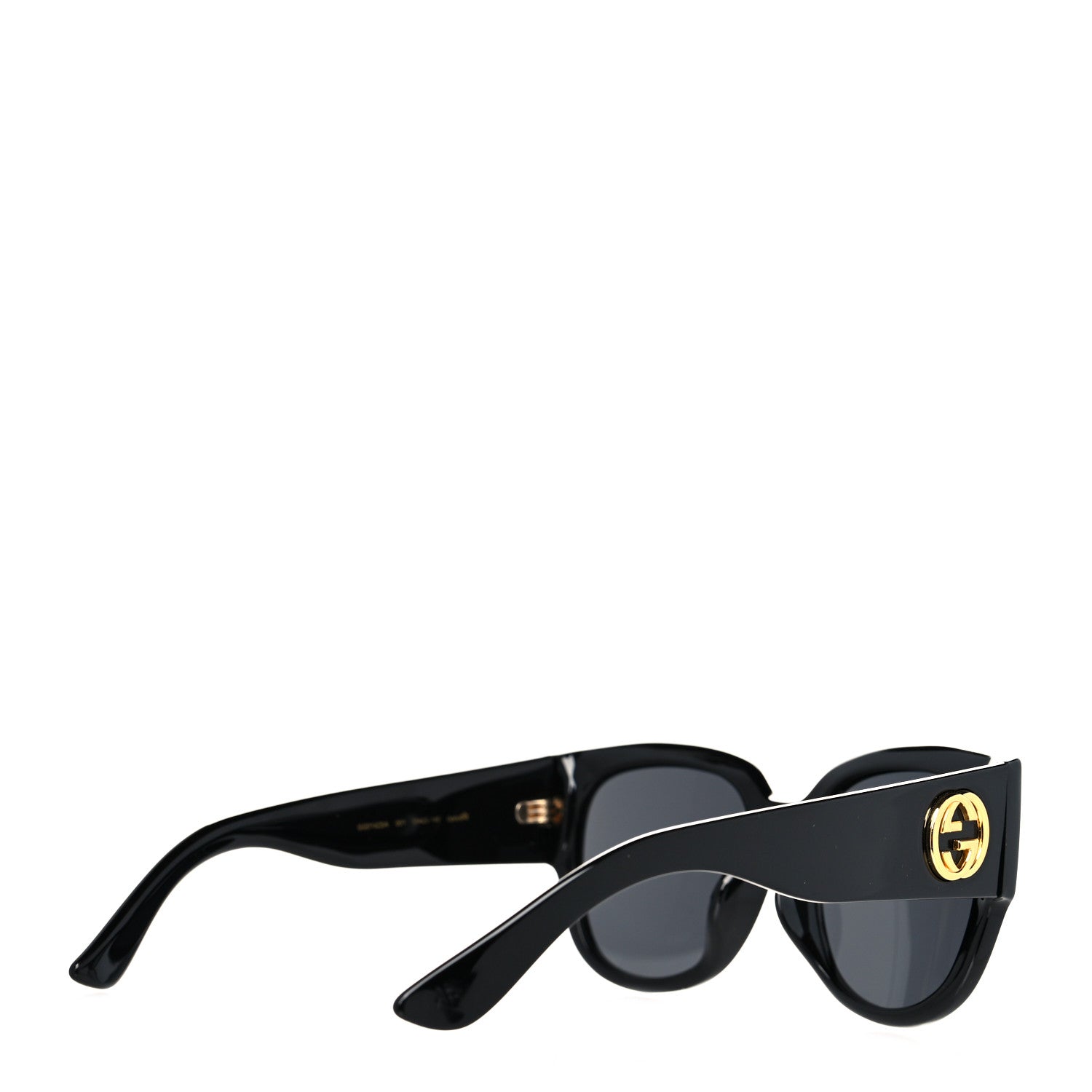 Gucci Acetate Square Frame Sunglasses GG0142SA Black 4 of 8