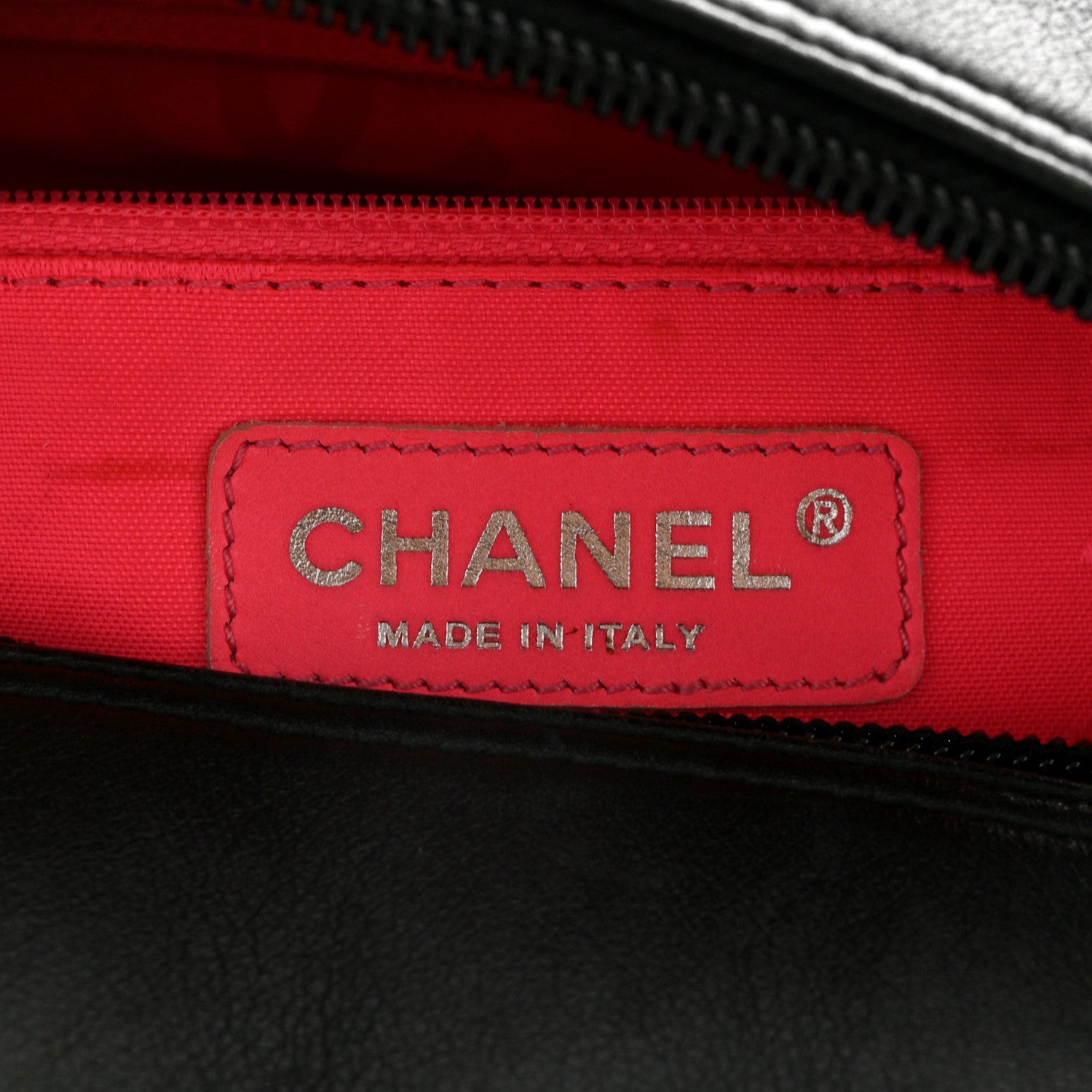 Chanel Calfskin Quilted Large Cambon Bowler Black 6 of 10