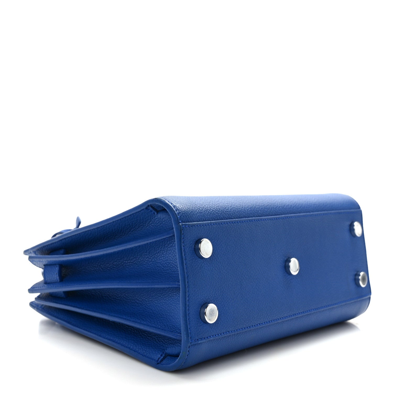 Saint Laurent Calfskin Nano Sac De Jour Royal Blue 4 of 14