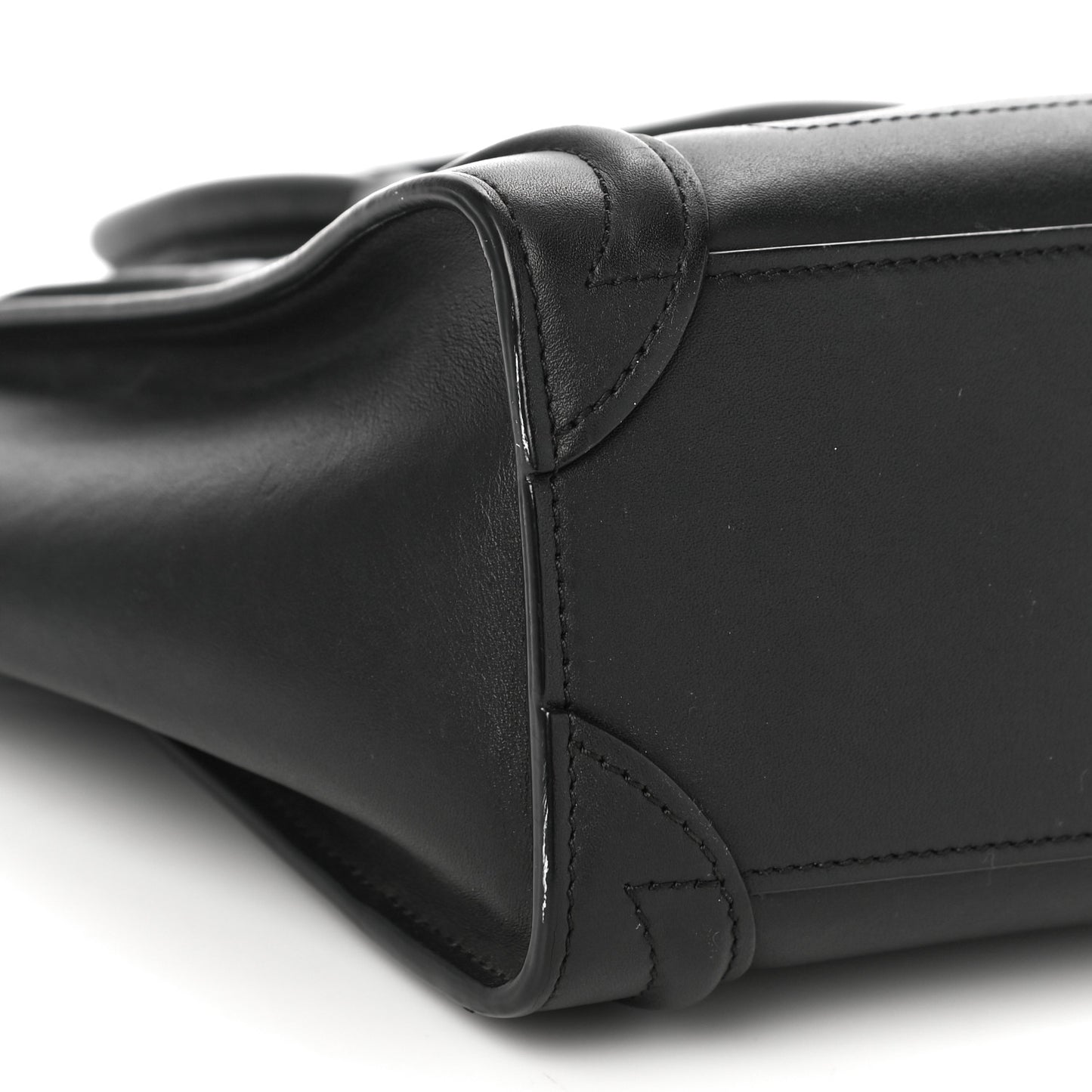 Smooth Calfskin Nano Luggage Black