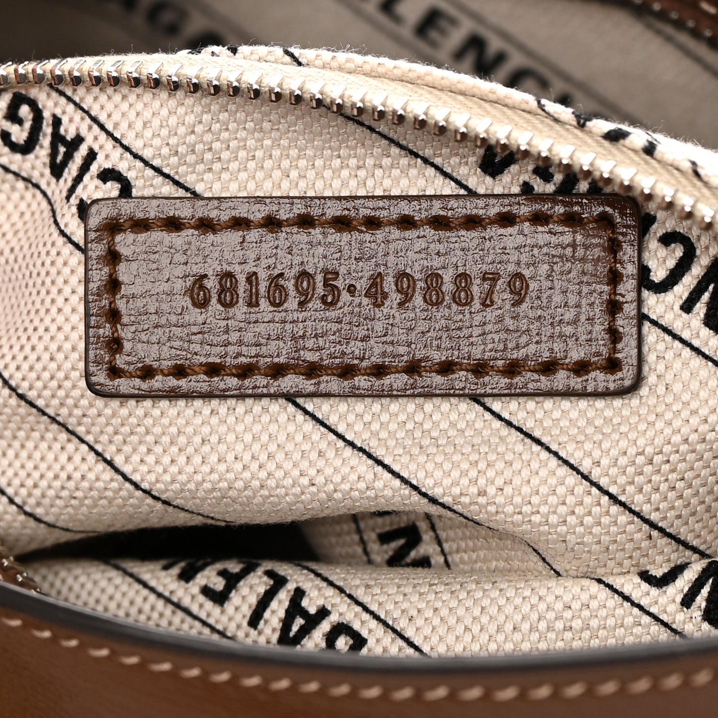 X GUCCI GG Monogram Azalea Calfskin Neo Classic Silver Hardware Medium City Beige Ebony Brown Sugar