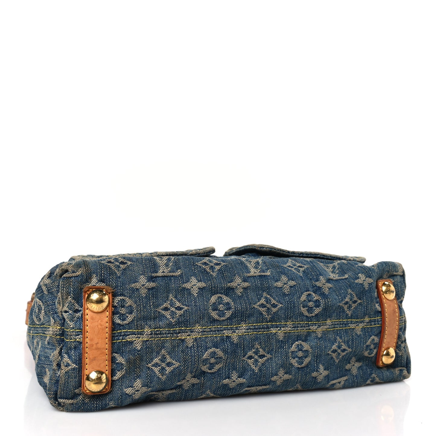 Monogram Denim Baggy PM Blue