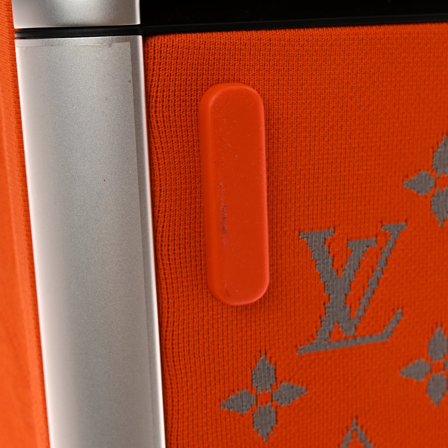 Knit Monogram Horizon Soft Duffle 55 Orange